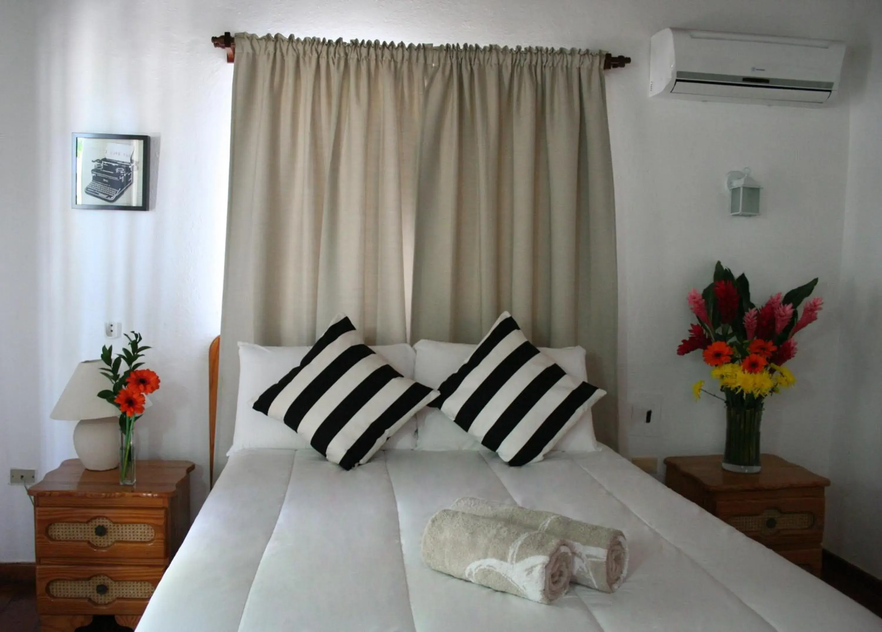 Bed in Hotel Zapata