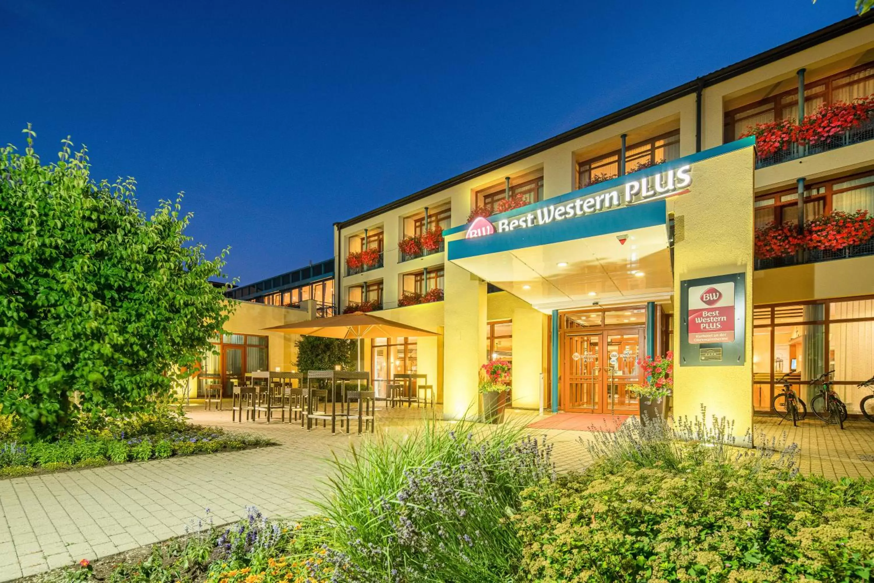 Facade/entrance in Best Western Plus Kurhotel an der Obermaintherme