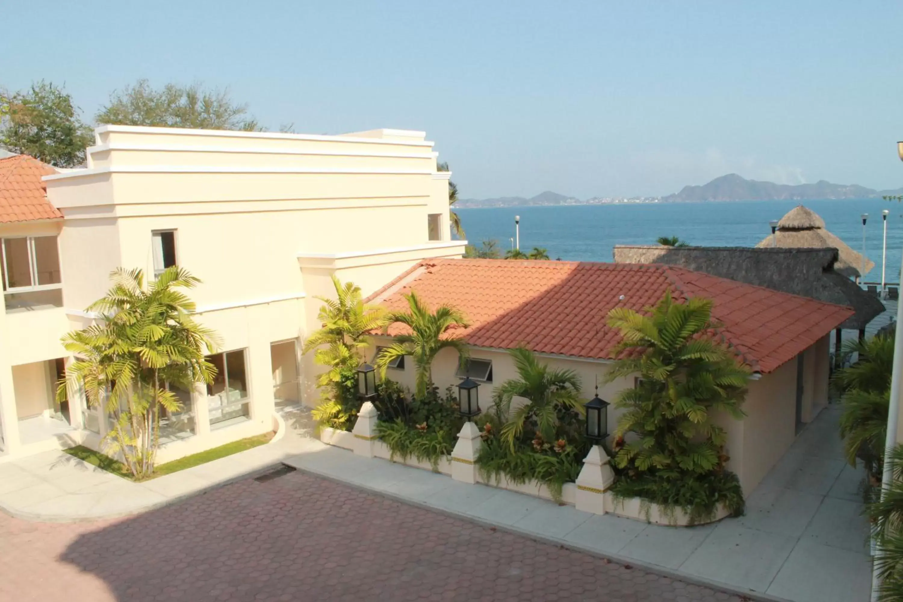 Property building in Villas del Palmar Manzanillo with Beach Club