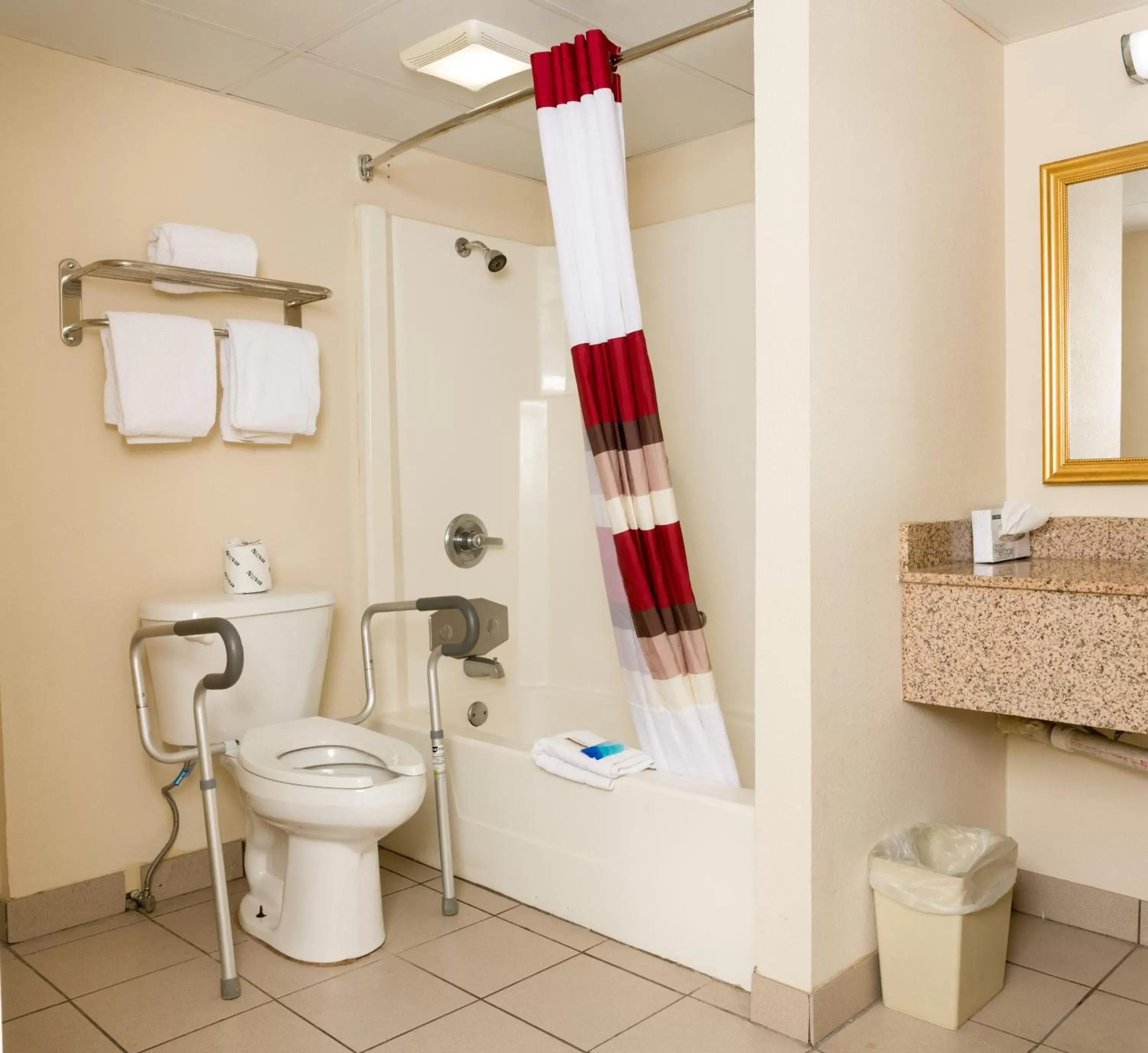 Bathroom in Red Roof Inn & Suites Pigeon Forge Parkway