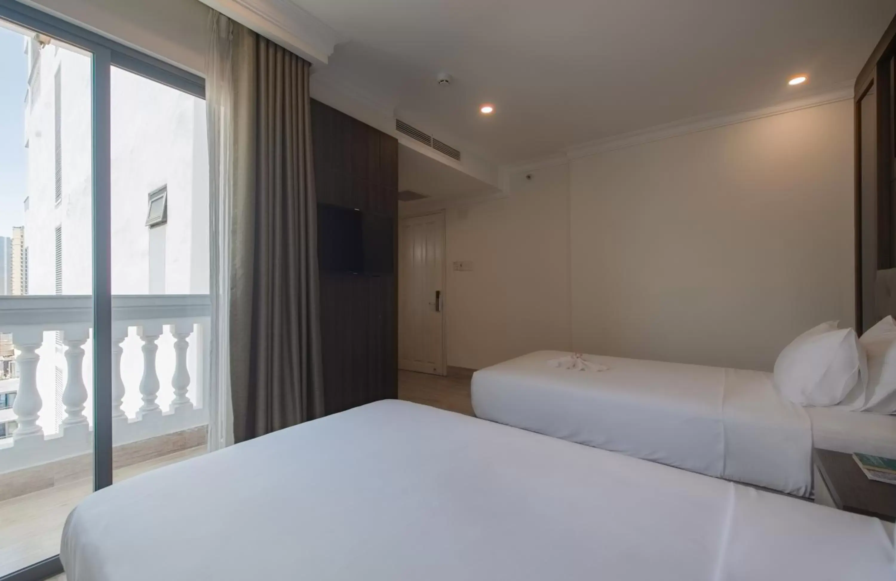 Bed in Seven Seas Hotel Nha Trang