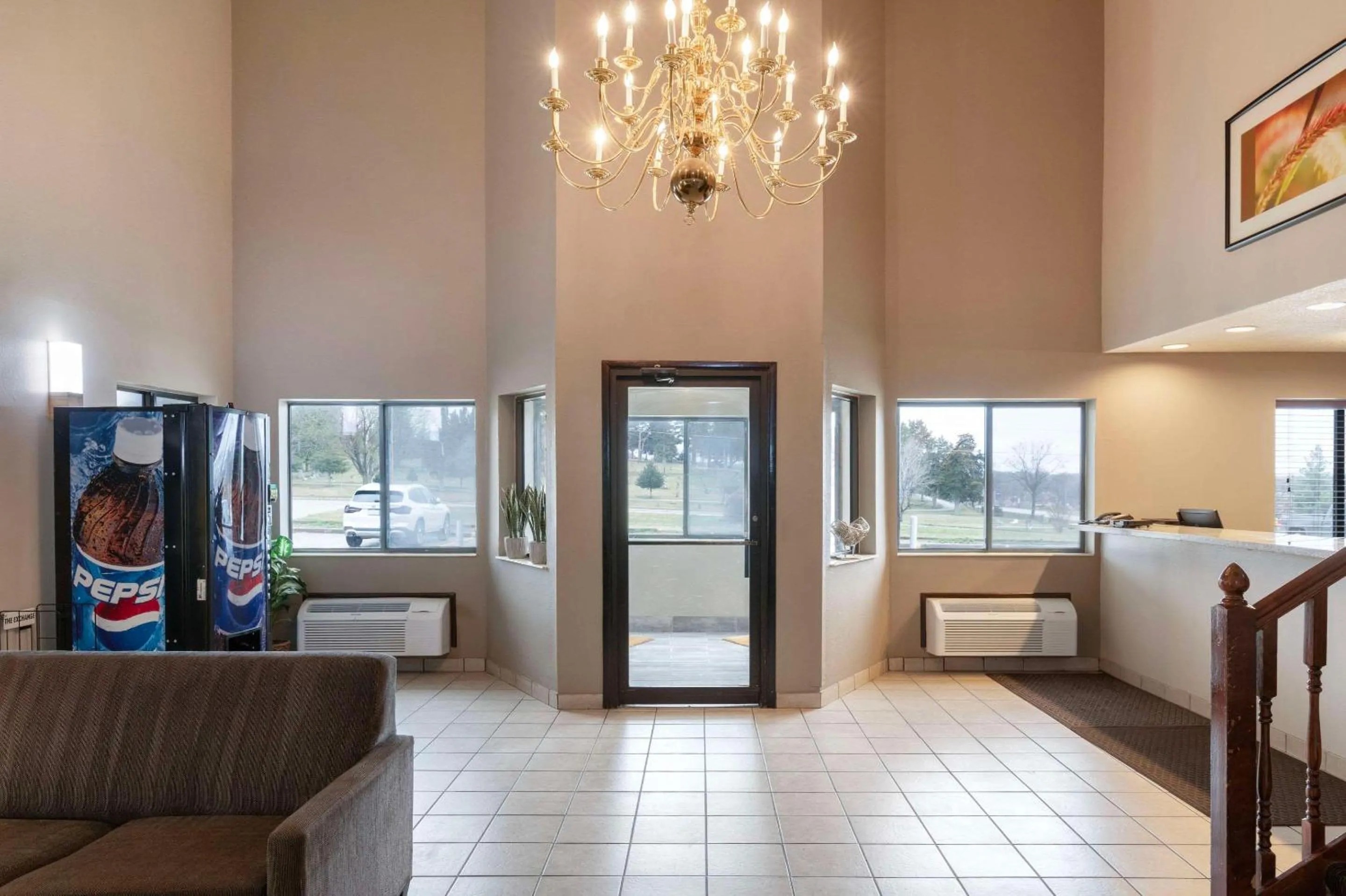 Lobby or reception in Rodeway Inn Red Oak