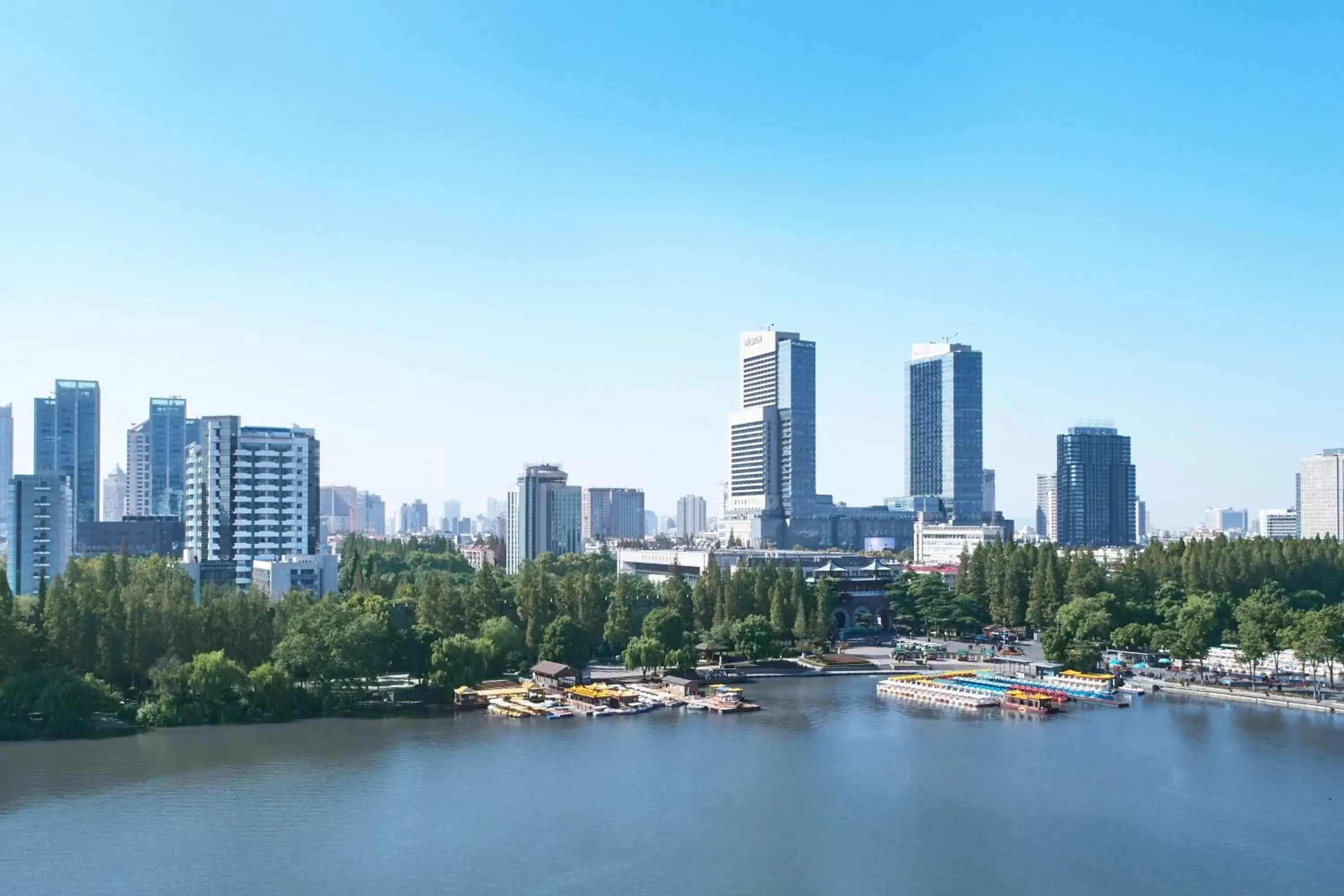 Property building in The Westin Nanjing Xuanwu Lake