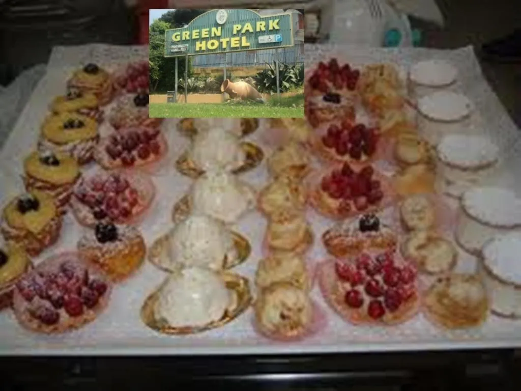 Food and drinks in Green Park Hotel