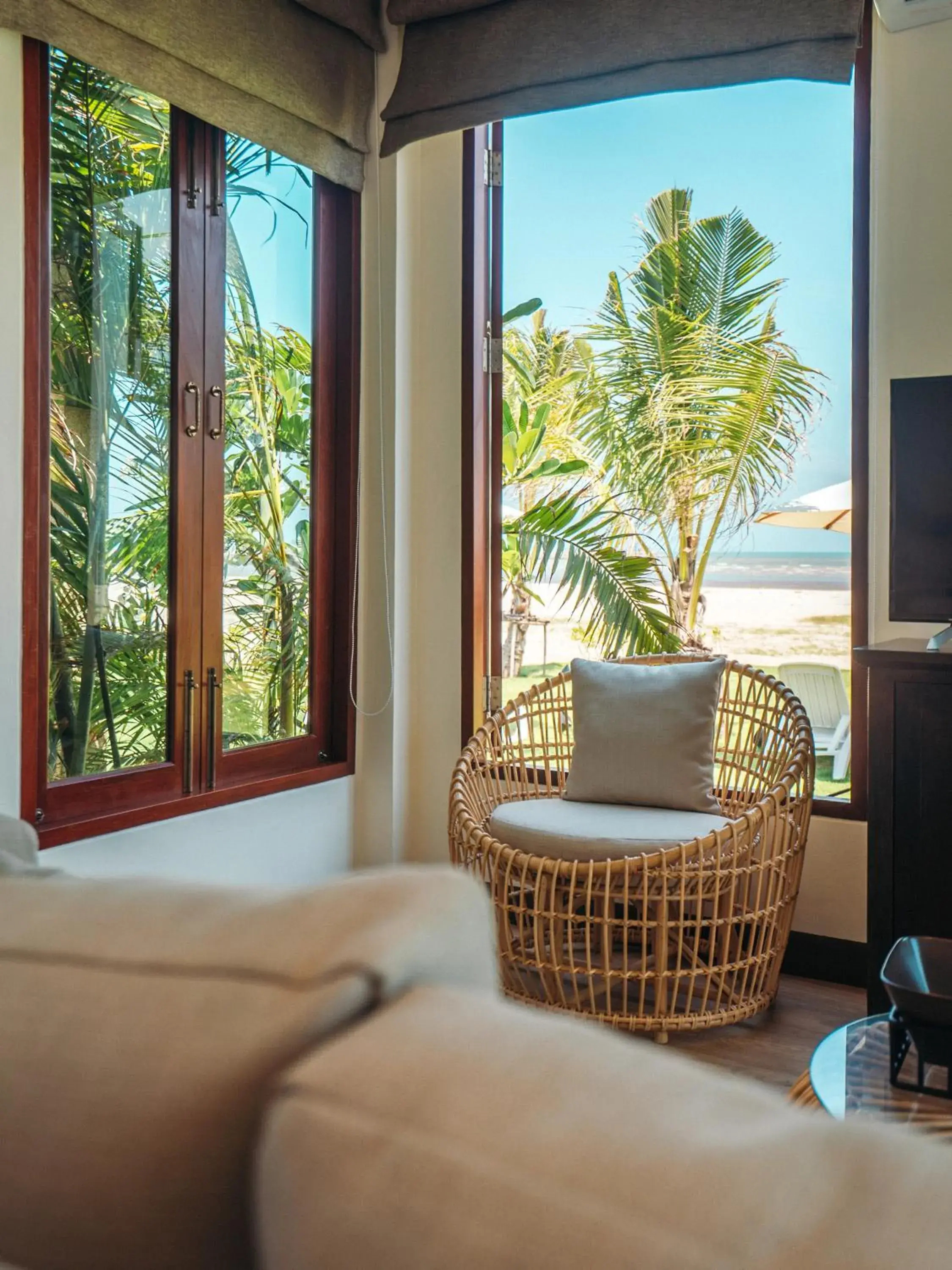 Seating Area in Triple Tree Beach Resort