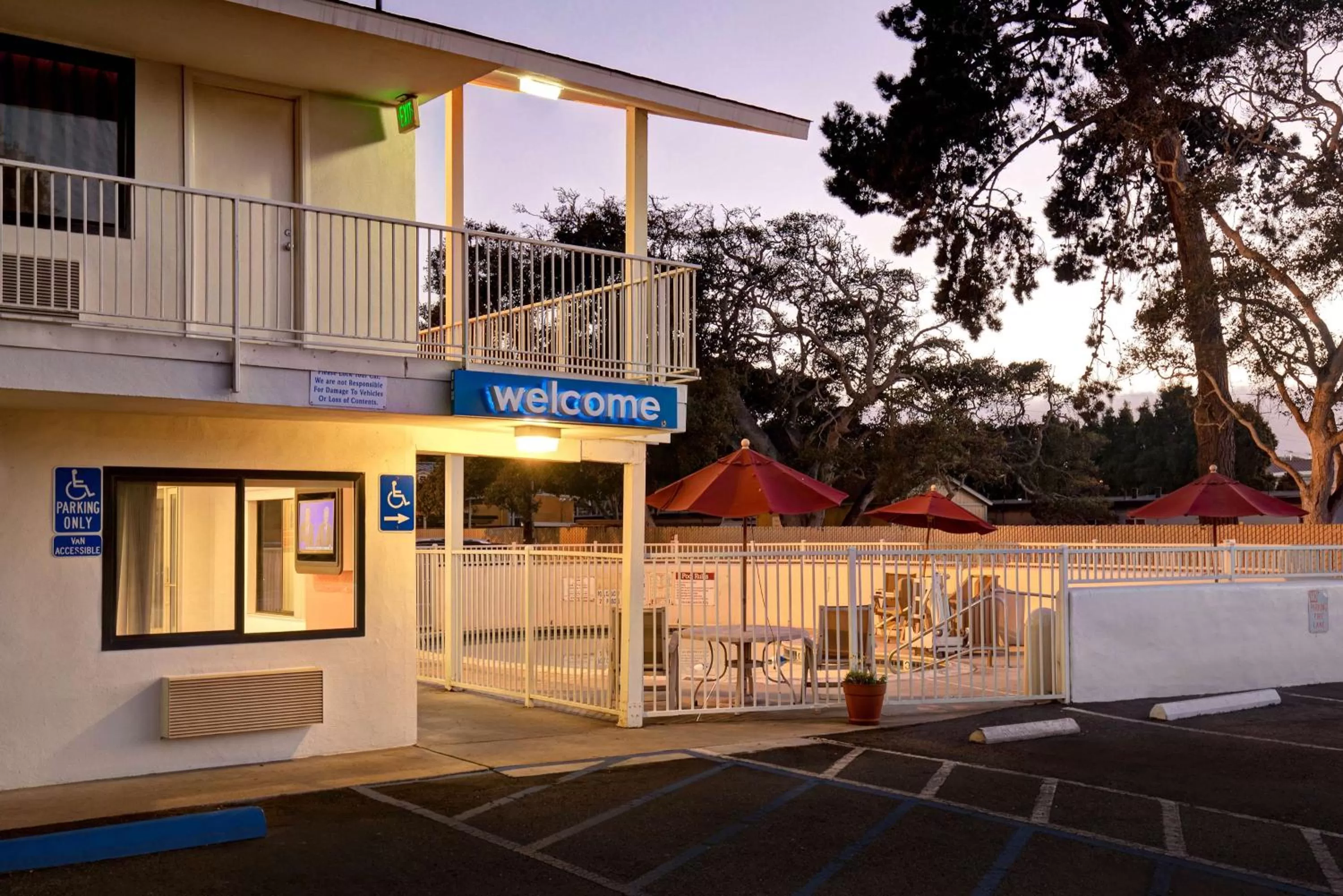 Property building in Motel 6-Monterey, CA