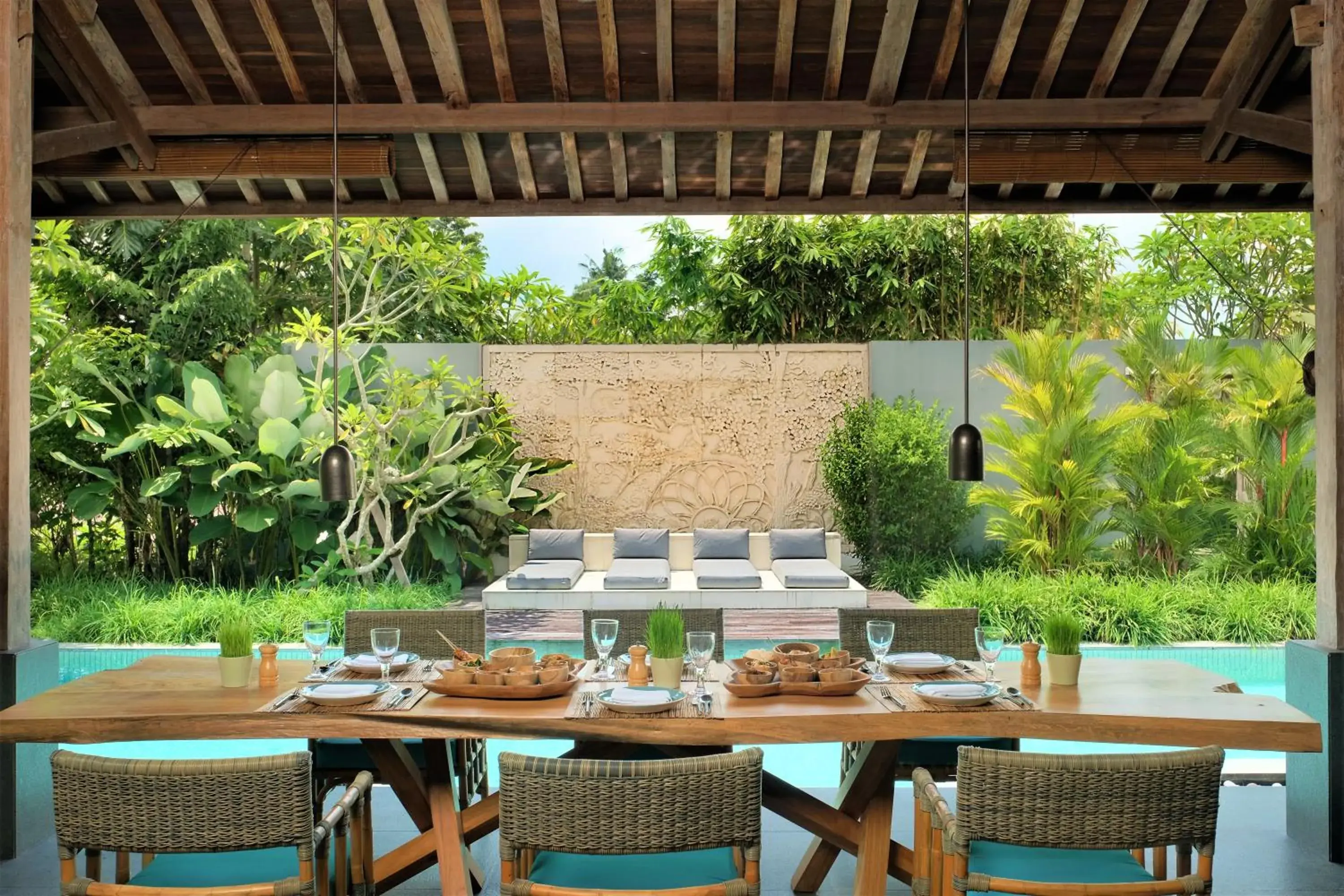 Pool view, Restaurant/Places to Eat in The Purist Villas & Spa Ubud