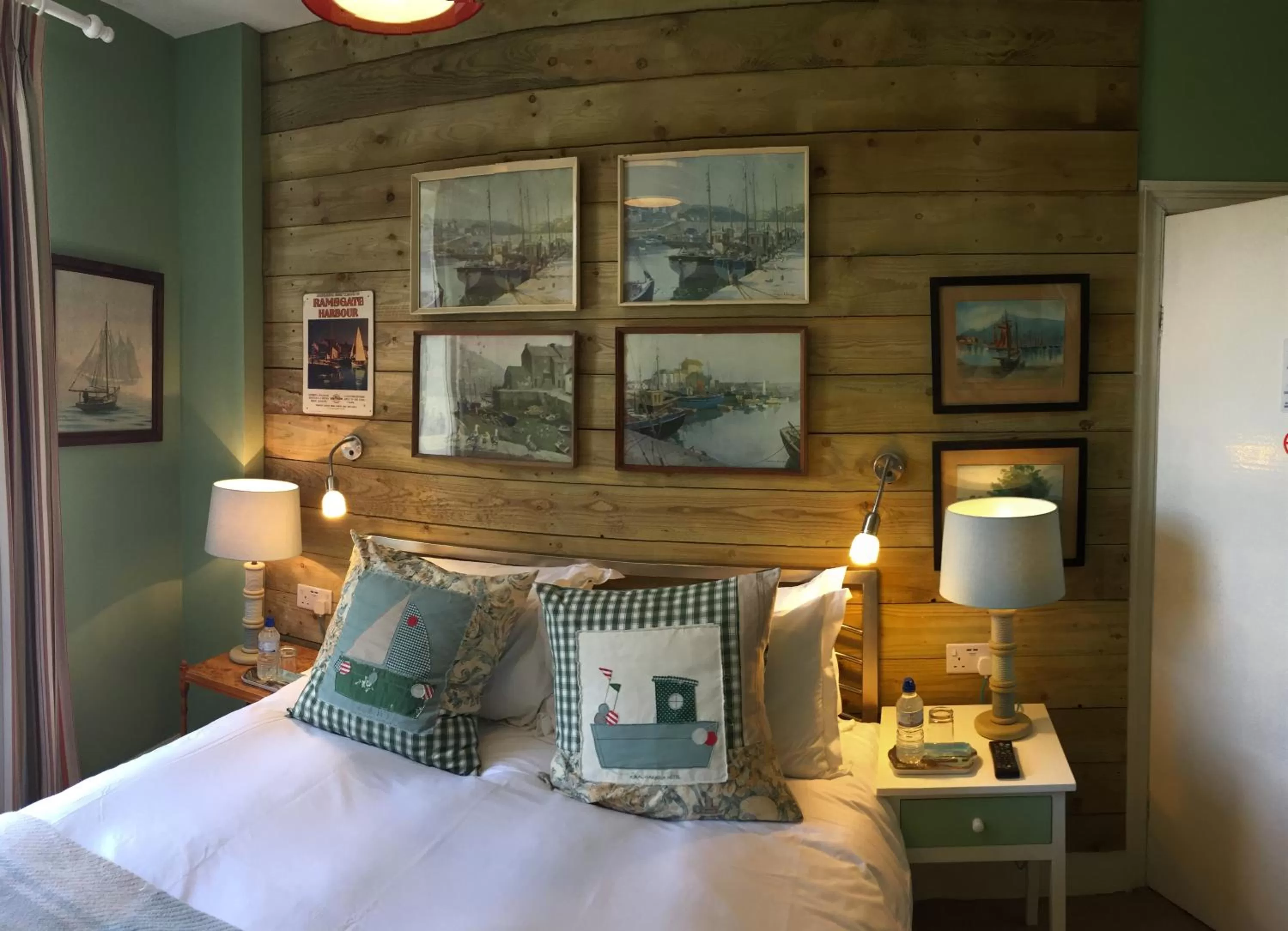 Bed in The Royal Harbour Hotel