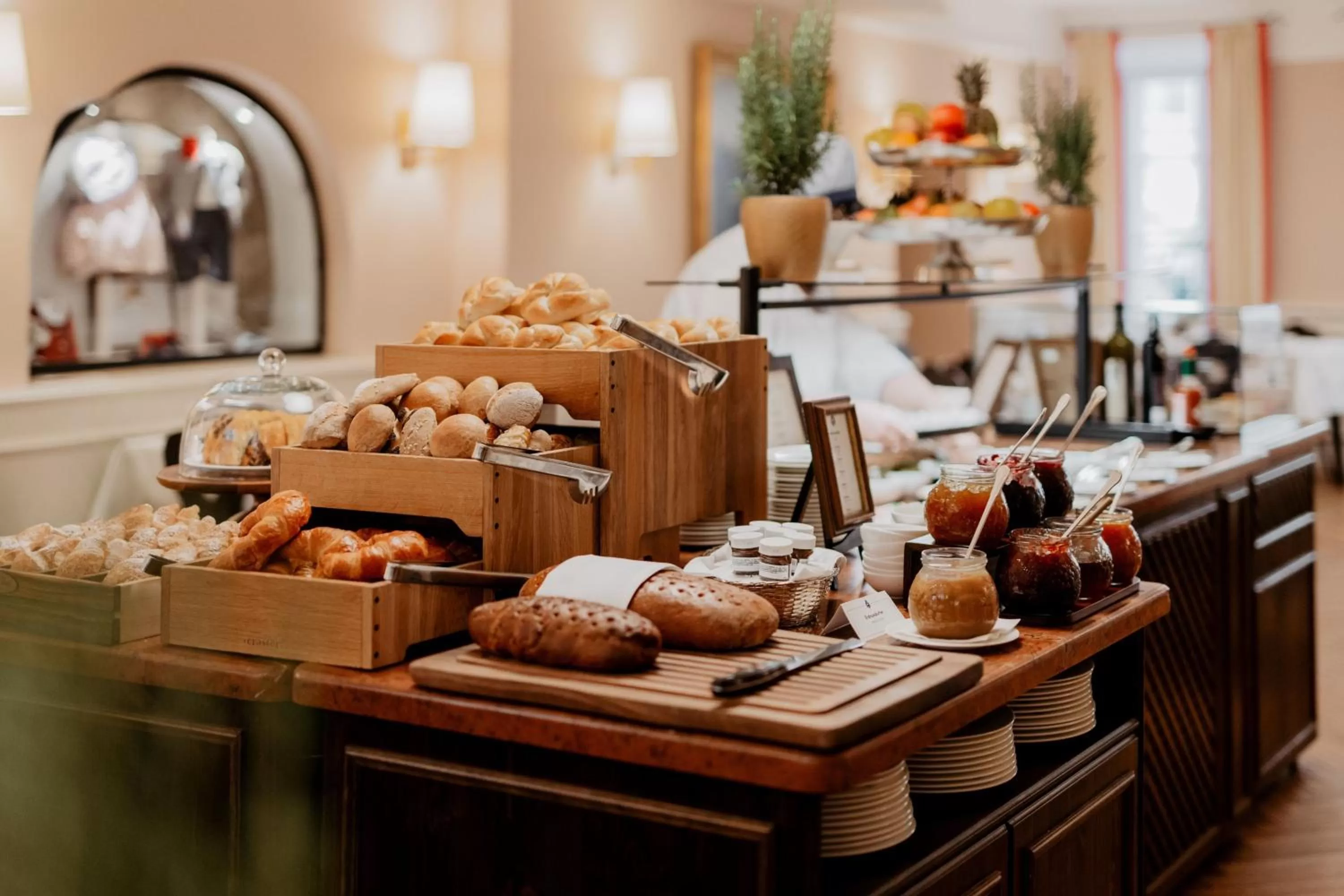 Breakfast in Hotel Goldener Hirsch, A Luxury Collection Hotel, Salzburg