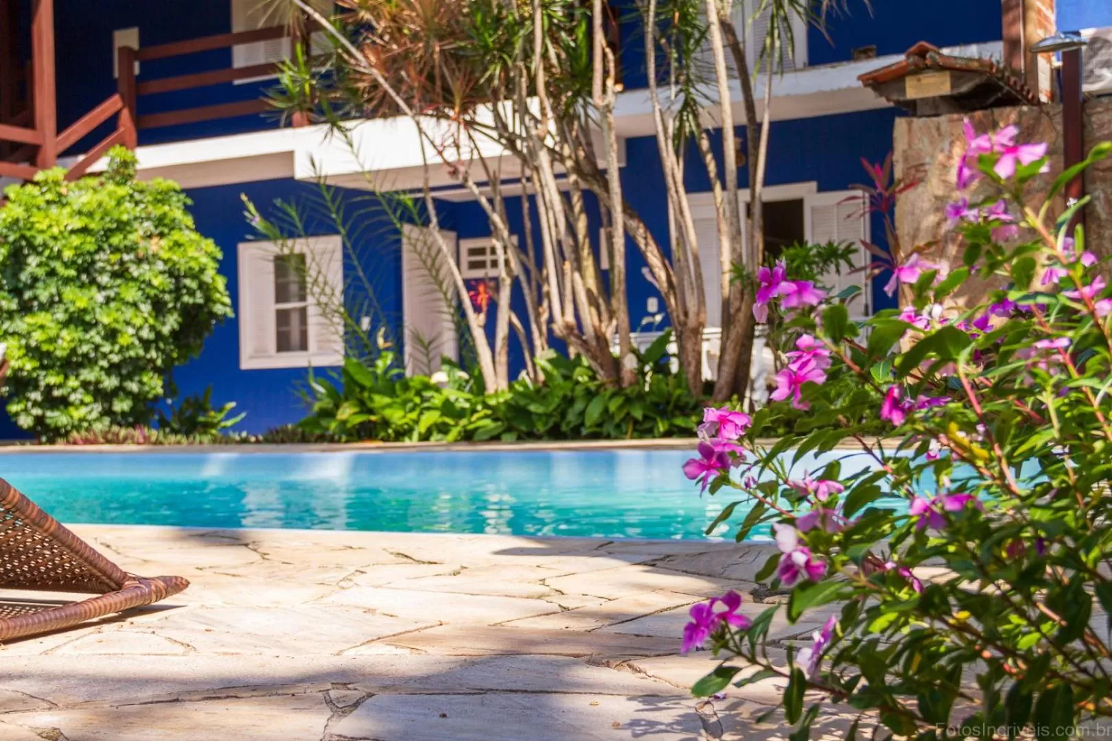 Pool view in Estrela do Mar Paraty