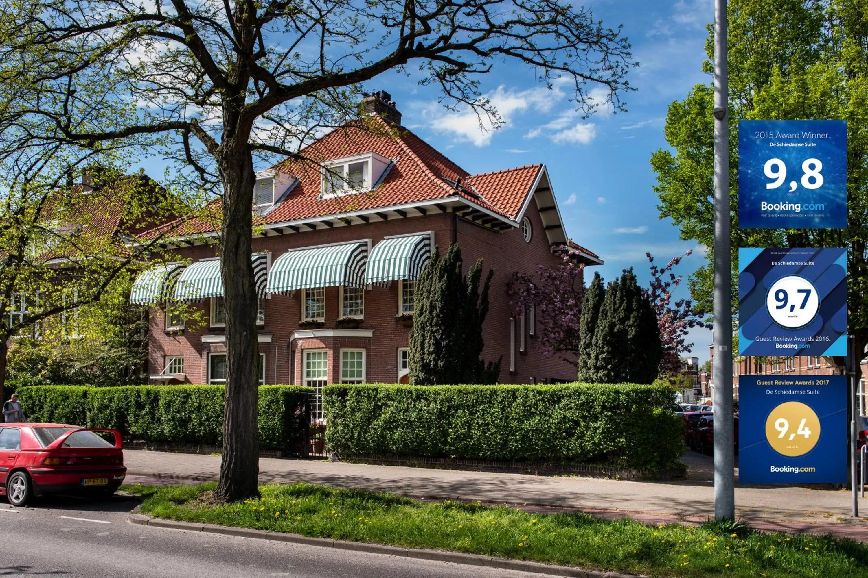 Facade/entrance, Property Building in B&B De Schiedamse Suites