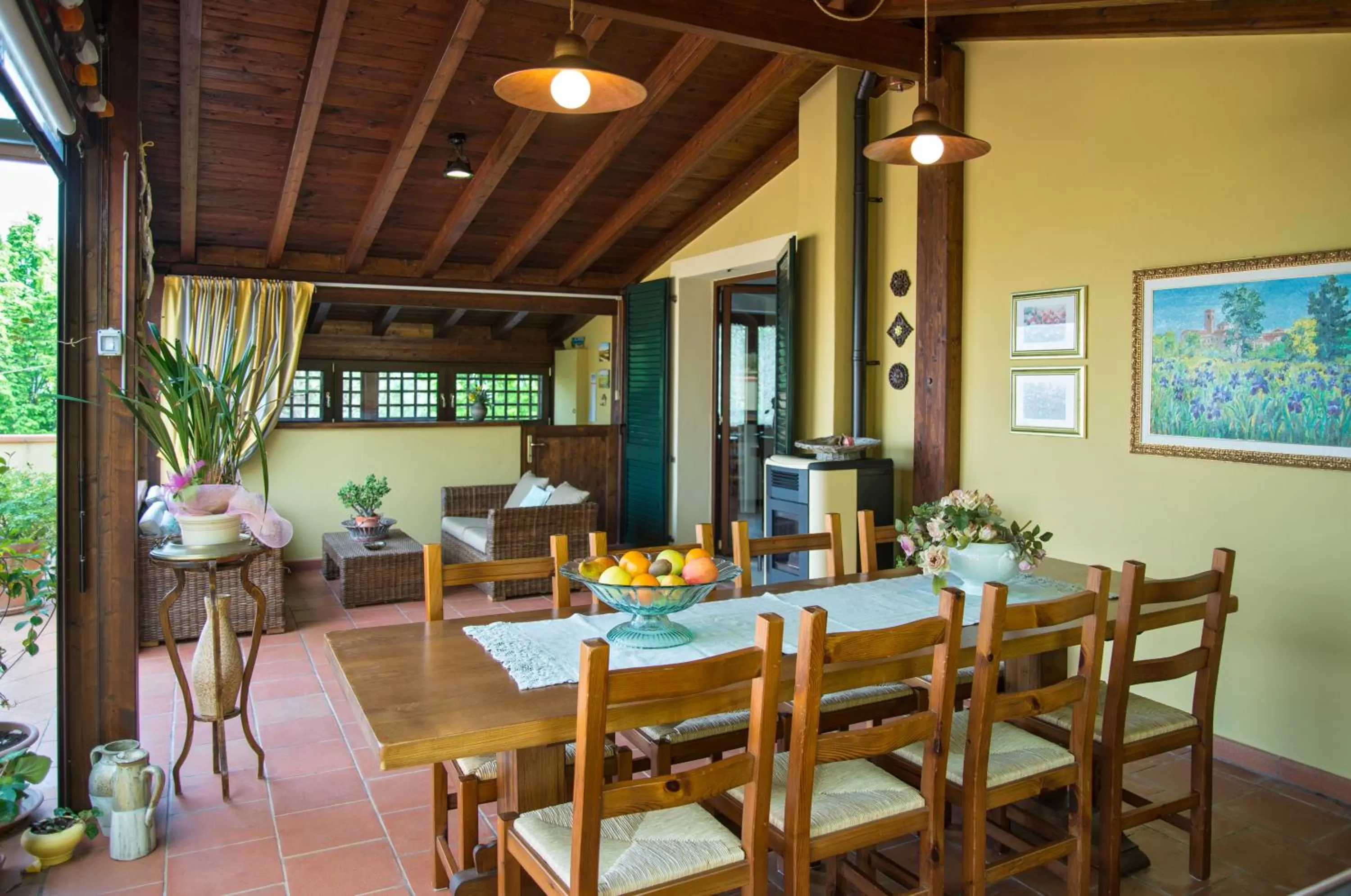 Balcony/Terrace in B&B La Valle