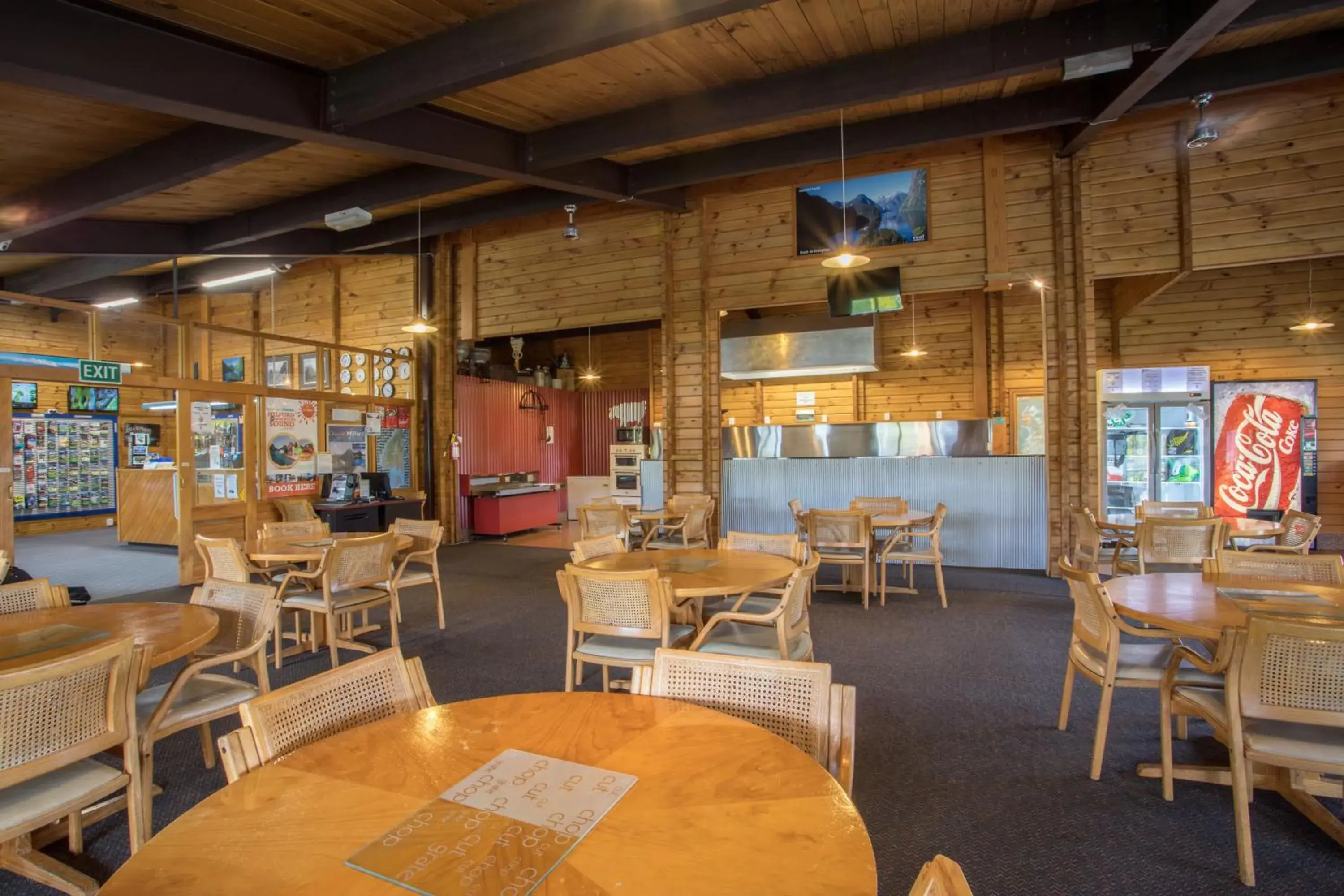 Communal kitchen, Restaurant/Places to Eat in Te Anau Top 10 Holiday Park and Motels