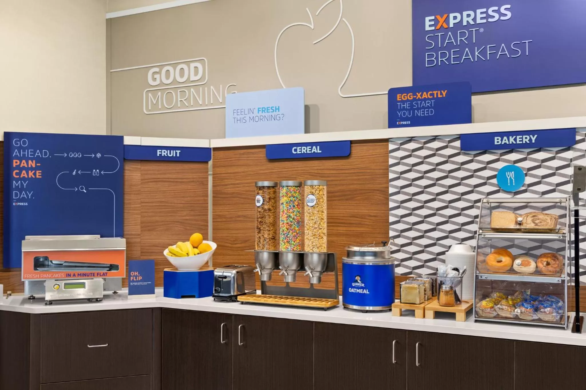 Breakfast in Holiday Inn Express Hotel and Suites Akron South-Airport Area by IHG