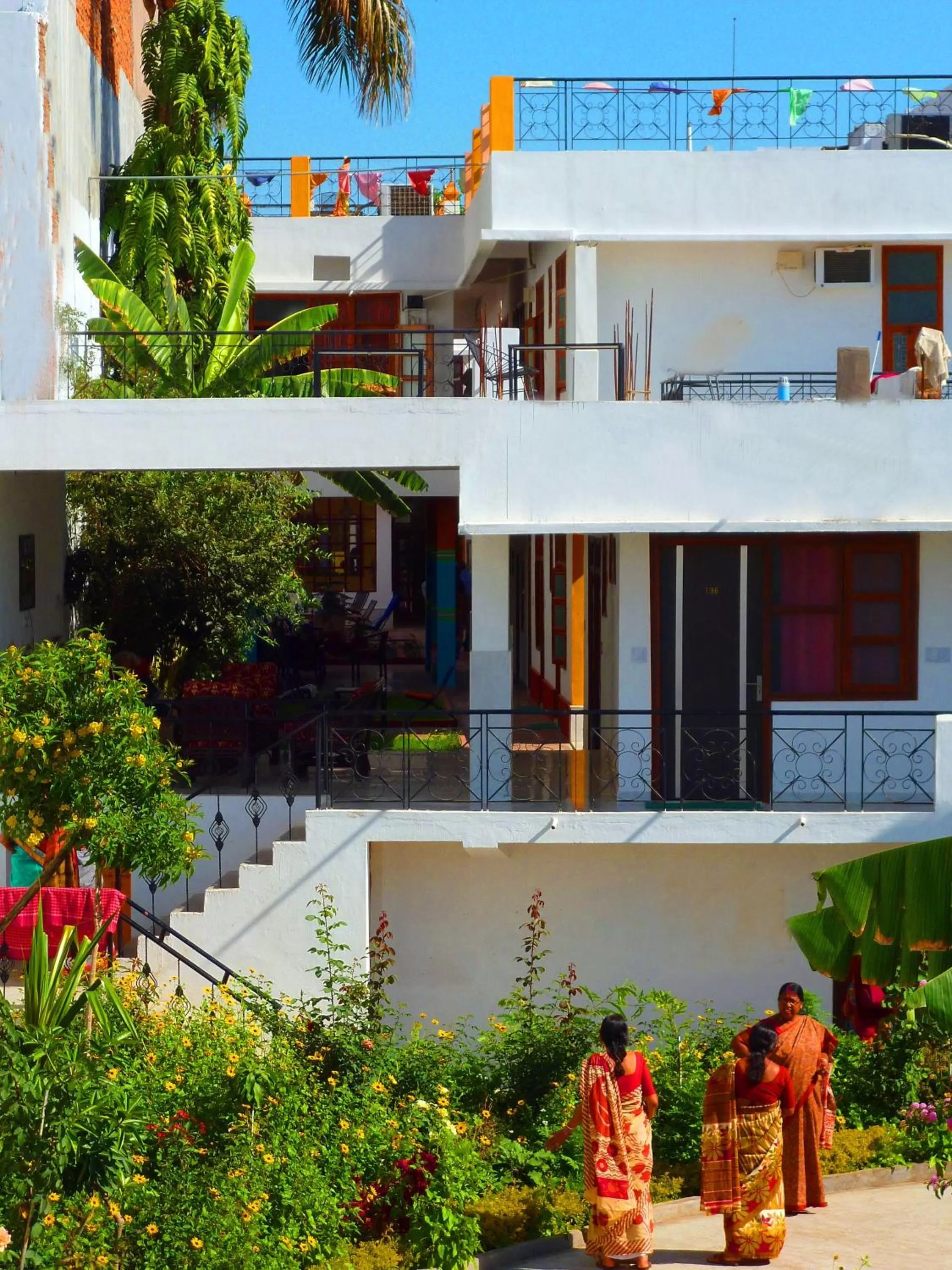 Property building in Hotel Harmony