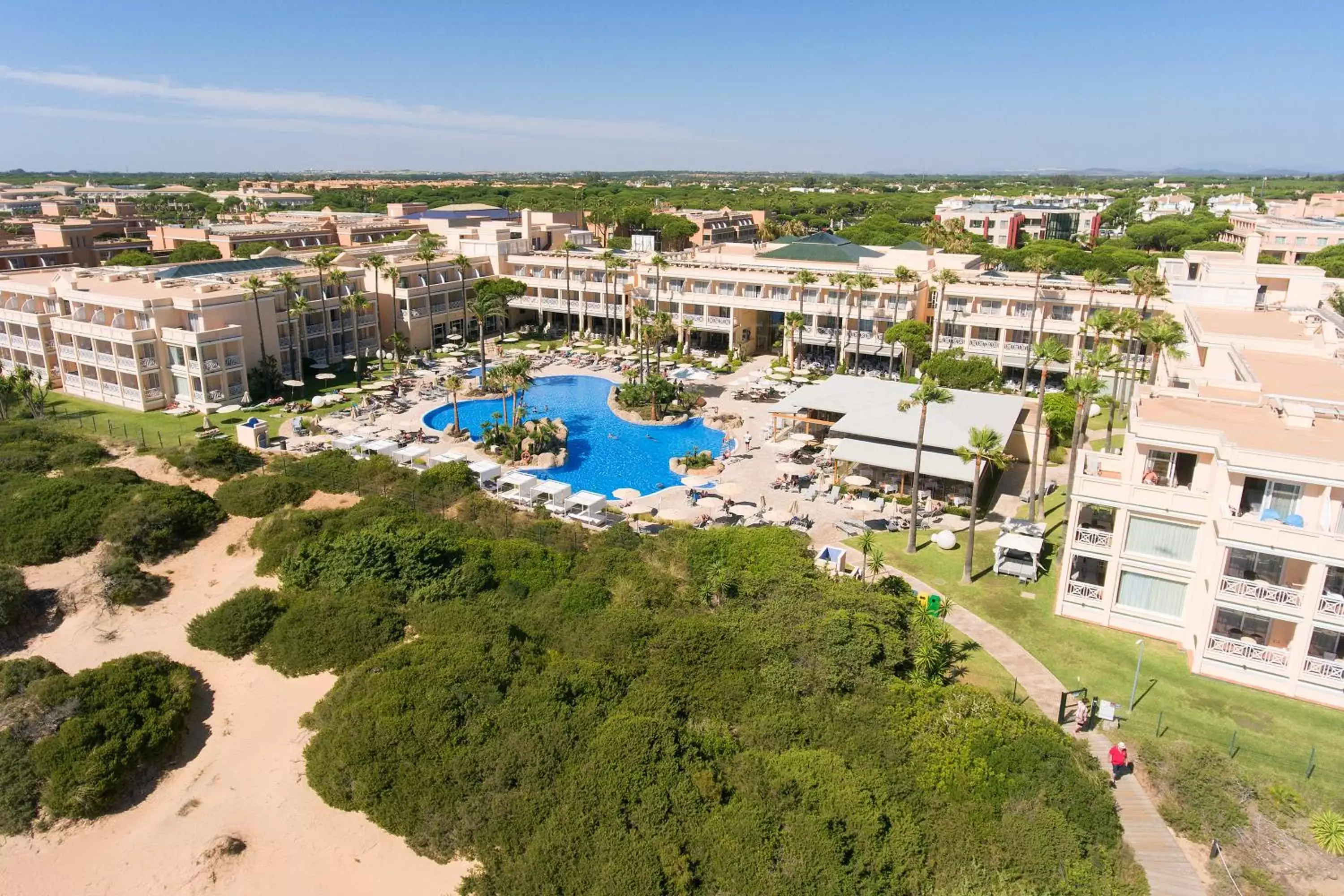 Beach, Bird's-eye View in Hipotels Playa La Barrosa - Adults Only