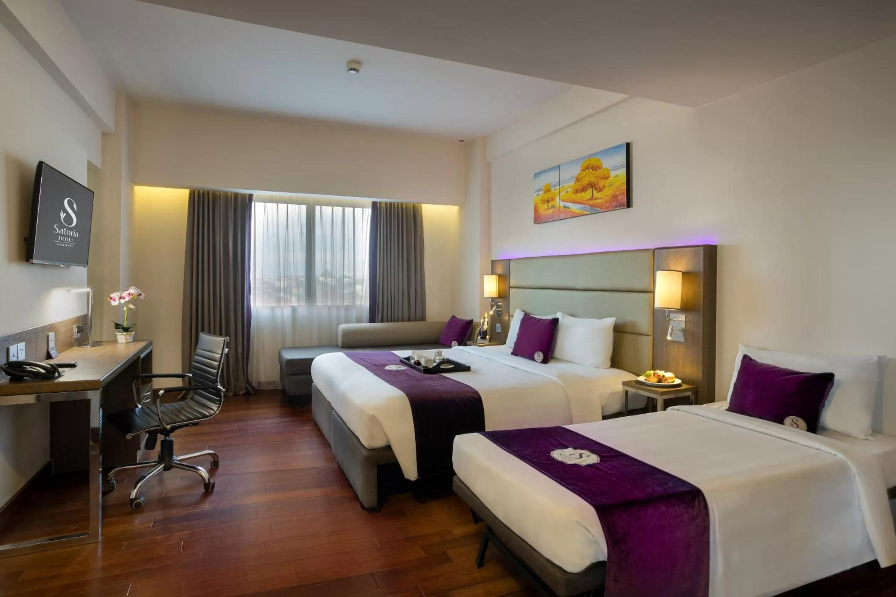 Photo of the whole room, Bed in Satoria Hotel Yogyakarta - CHSE Certified
