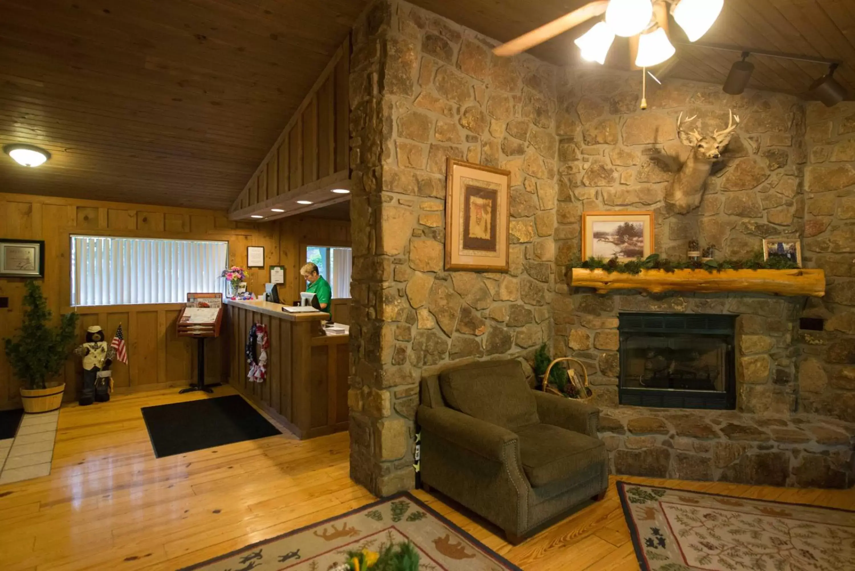 Lobby or reception, Lobby/Reception in Cabins at Green Mountain, Trademark Collection by Wyndham