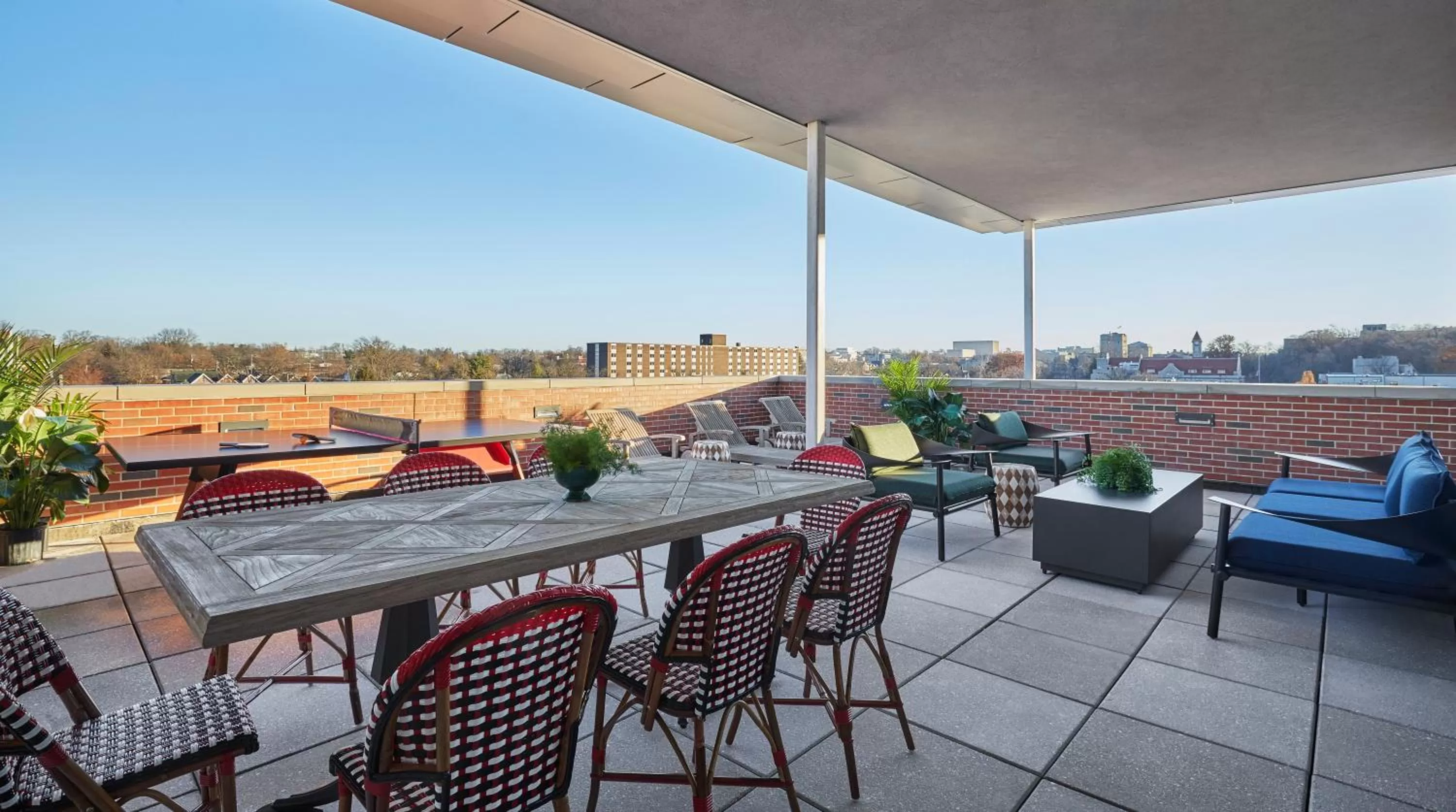 King Terrace Suite in Graduate by Hilton Bloomington