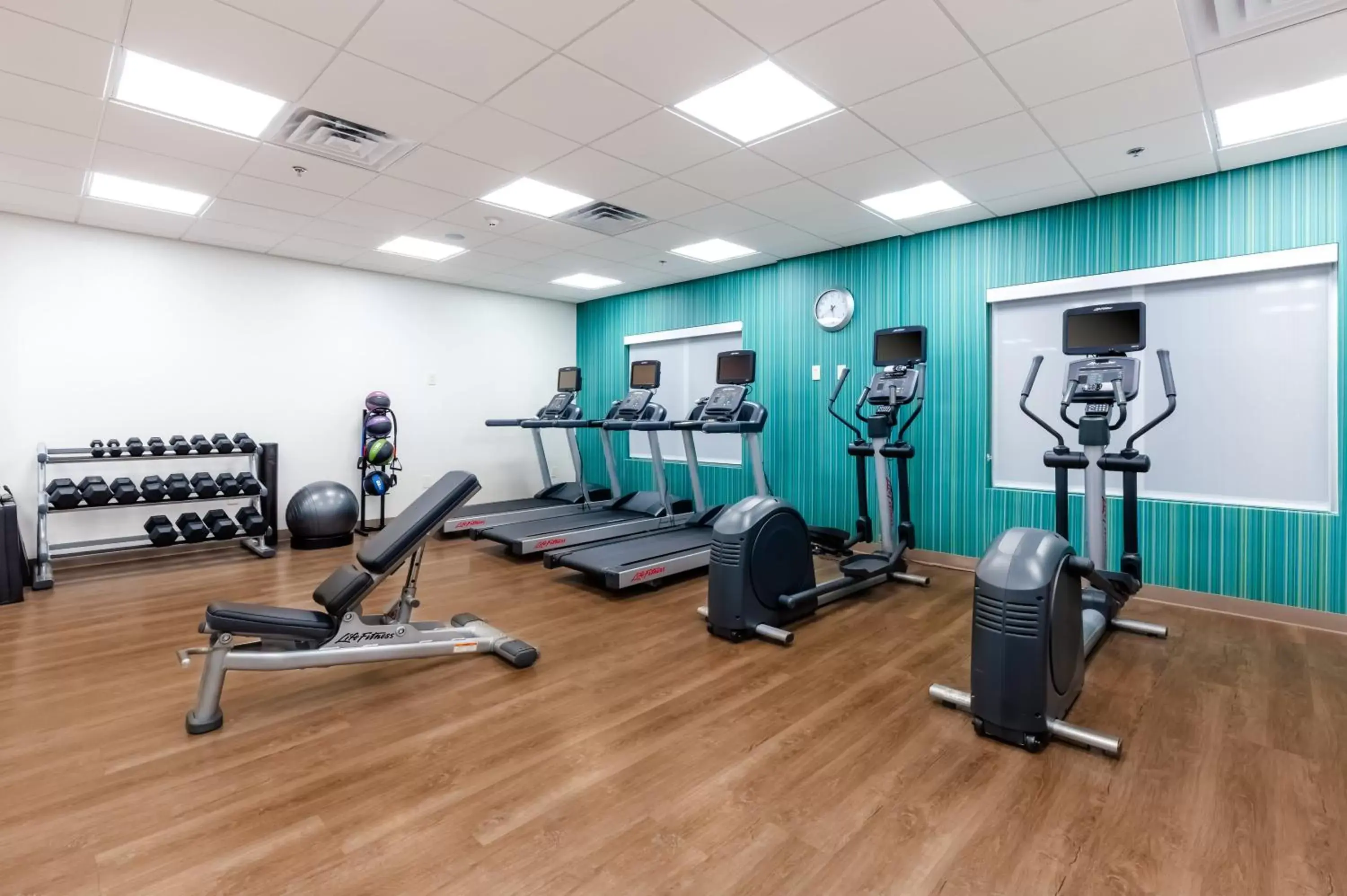 Fitness centre/facilities, Fitness Center/Facilities in Holiday Inn Express Calhoun South, an IHG Hotel