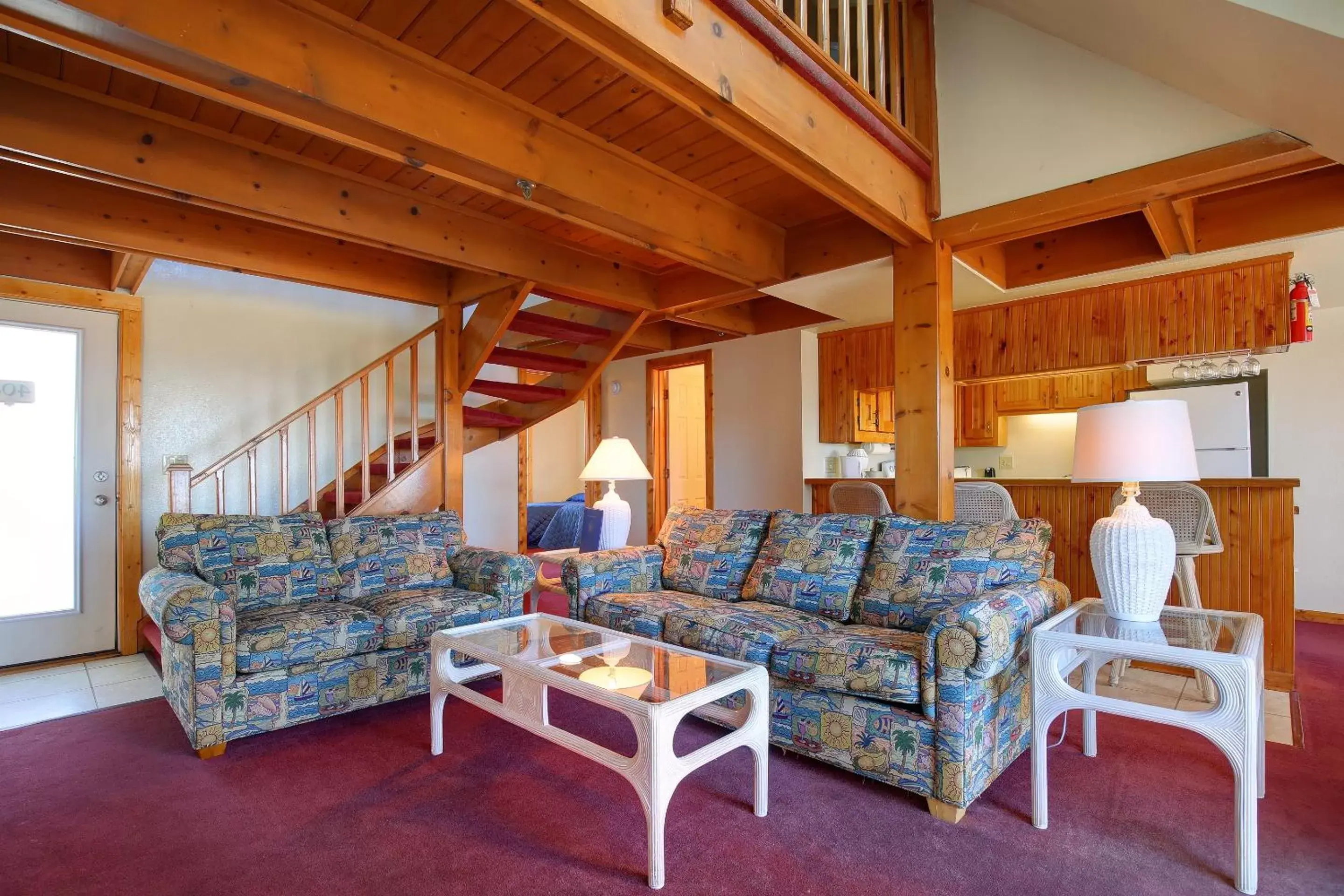 Living room, Seating Area in Barrier Island Station, a VRI resort