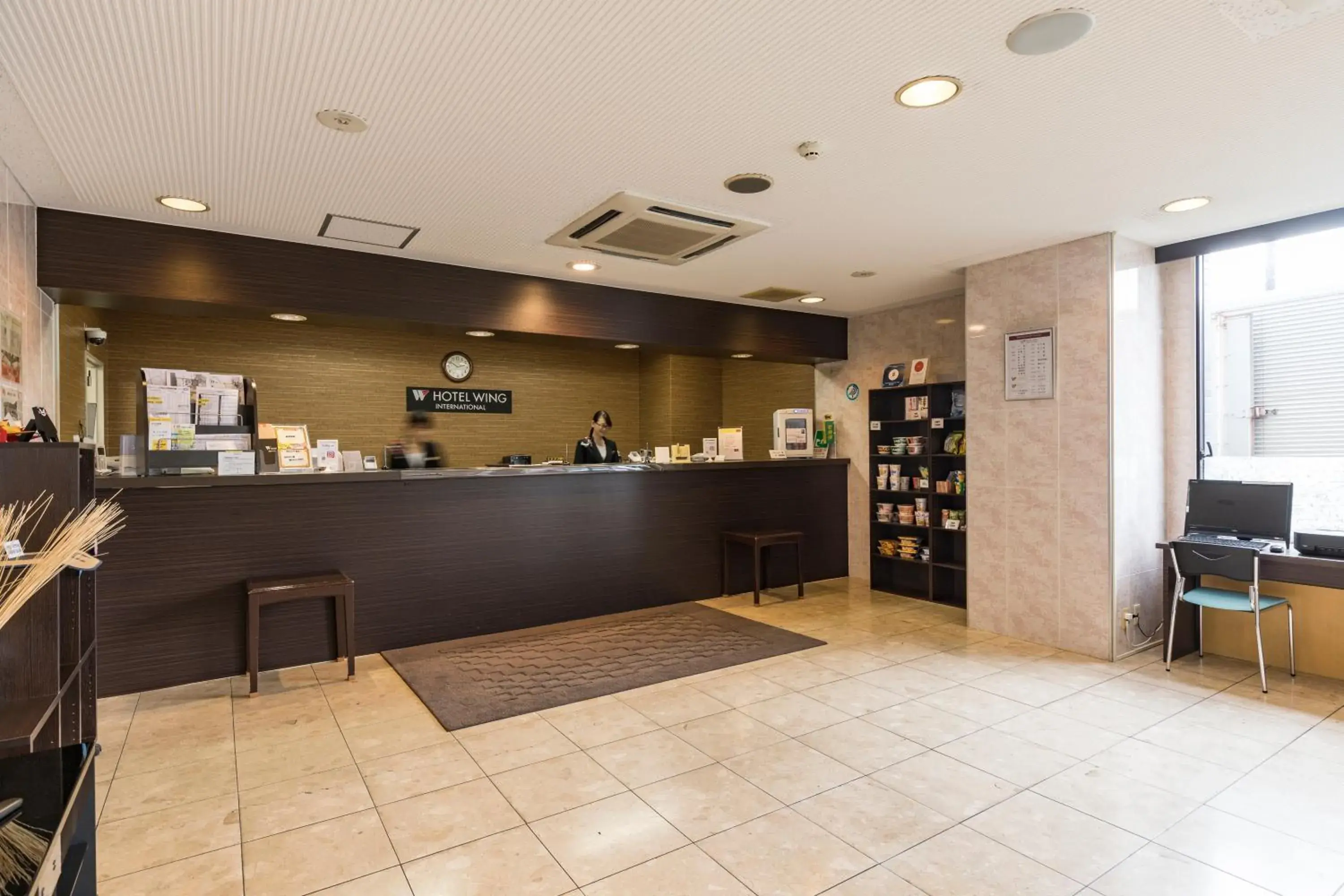Lobby or reception in Hotel Wing International Kumamoto Yatsushiro Lobby or reception in Hotel Wing International Kumamoto Yatsushiro