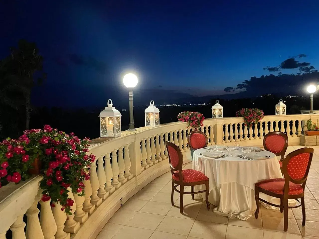 Balcony/Terrace in Parco dei Principi Hotel