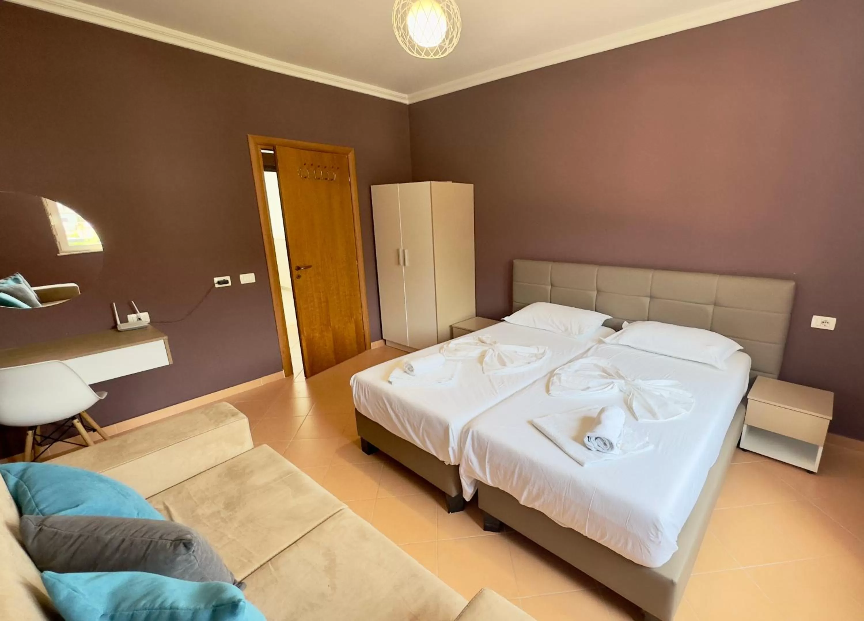 Bed in FAMILY SUITE RESIDENCE