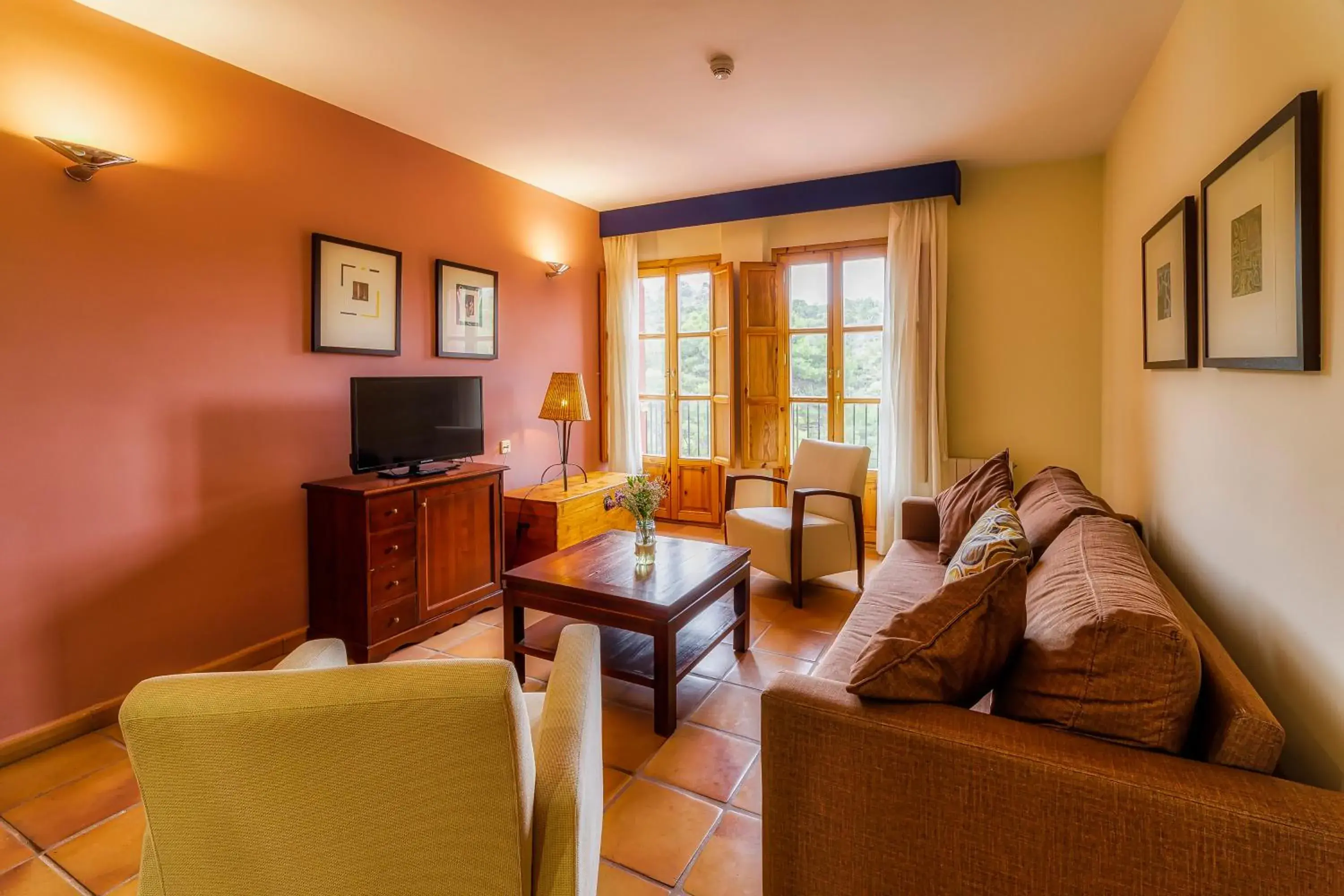 Living room, Seating Area in Jardines de La Santa