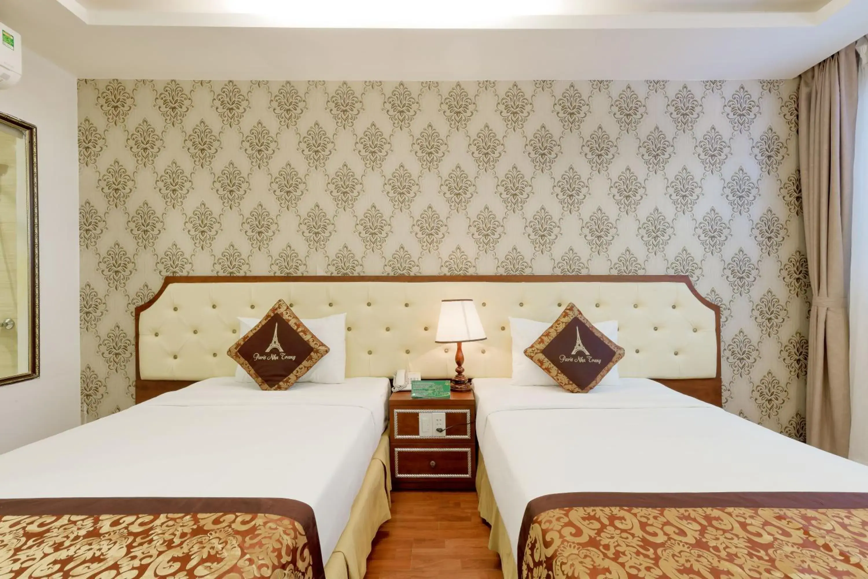 Bed in Paris Nha Trang Hotel