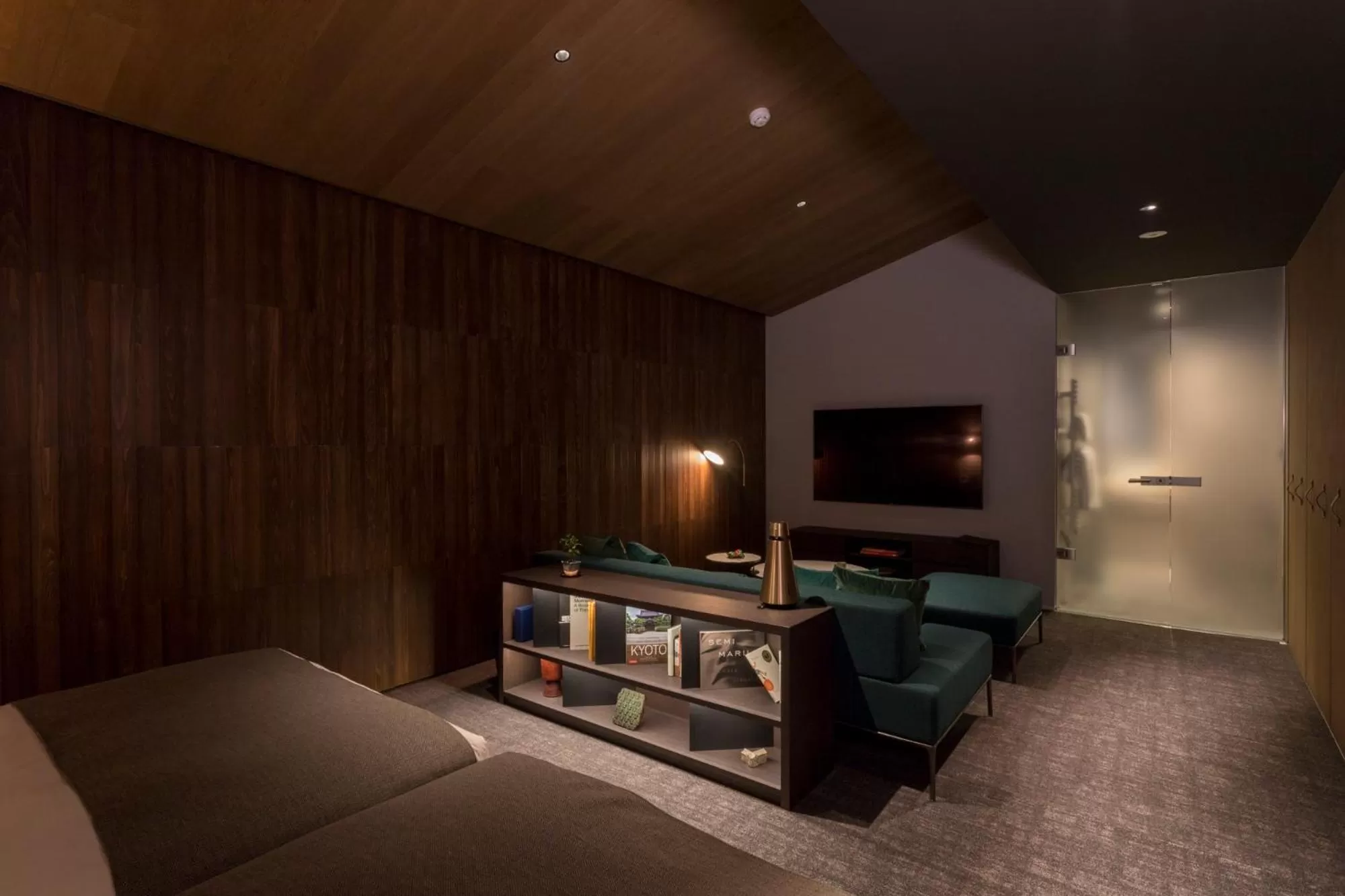 Bed in HOTEL CANATA KYOTO