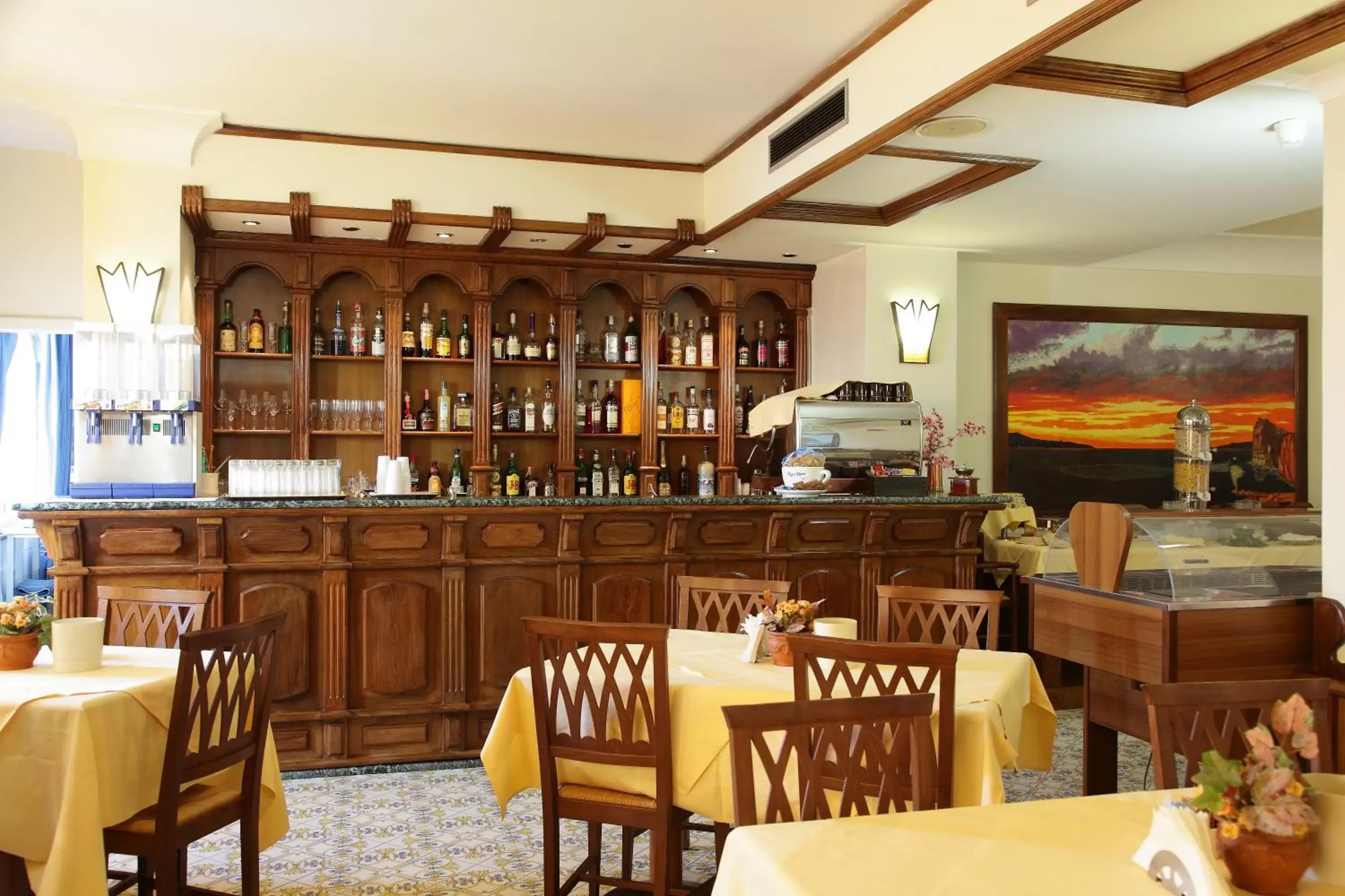 Lounge or bar, Restaurant/Places to Eat in Hotel Mega Mare