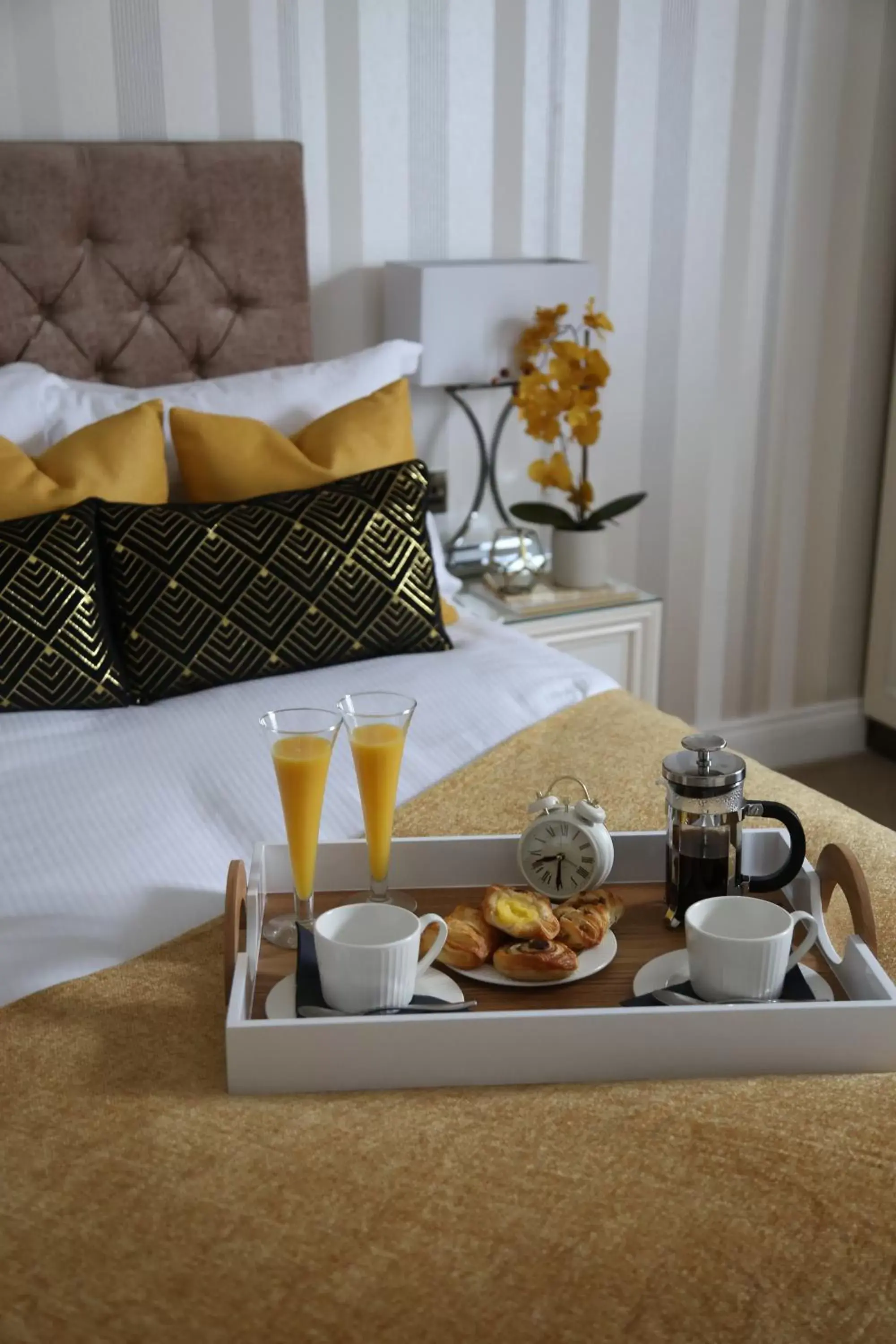 Bed in The Old Hall Hotel Bed in The Old Hall Hotel