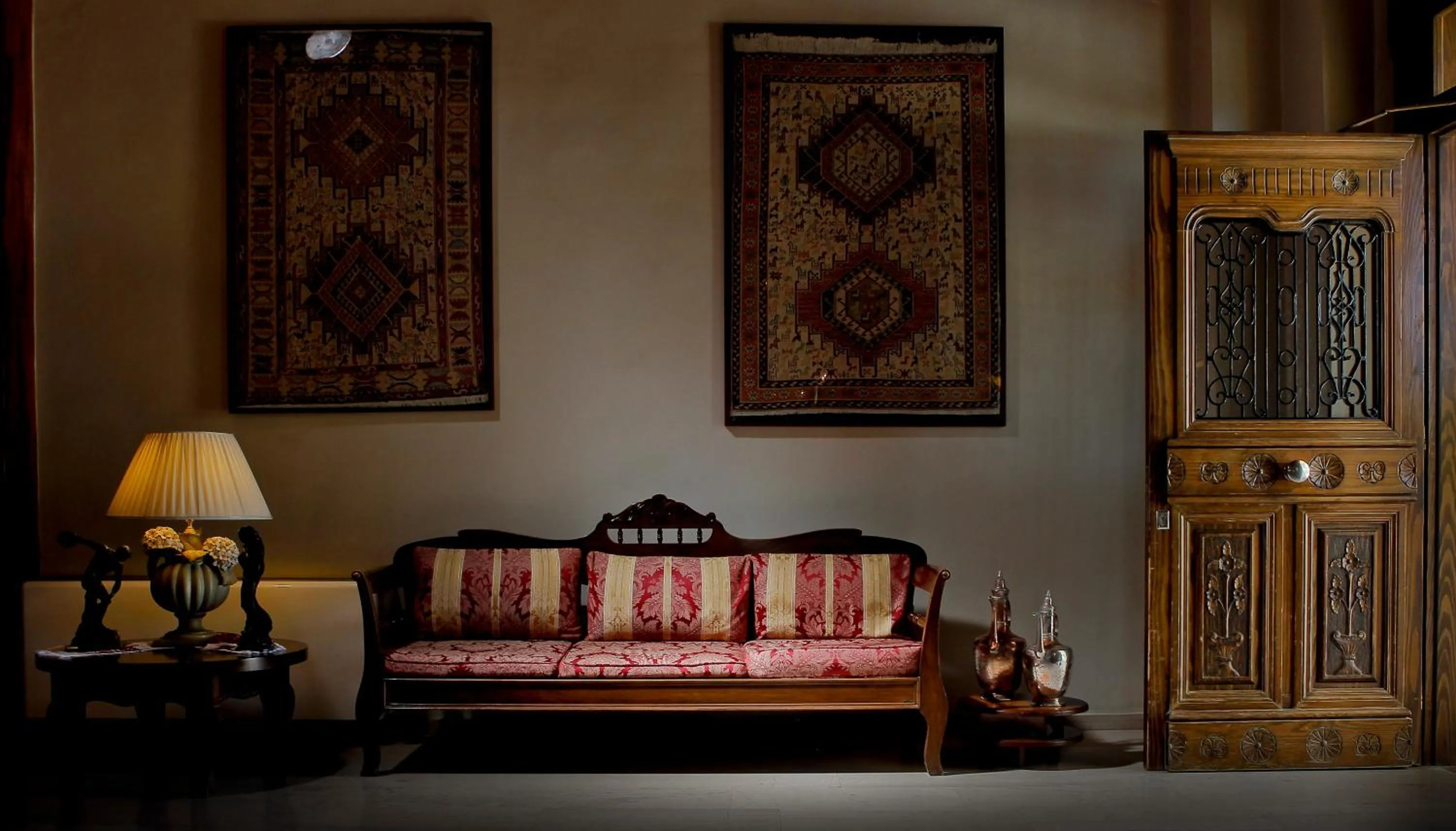 Decorative detail in Grecian Castle Chios