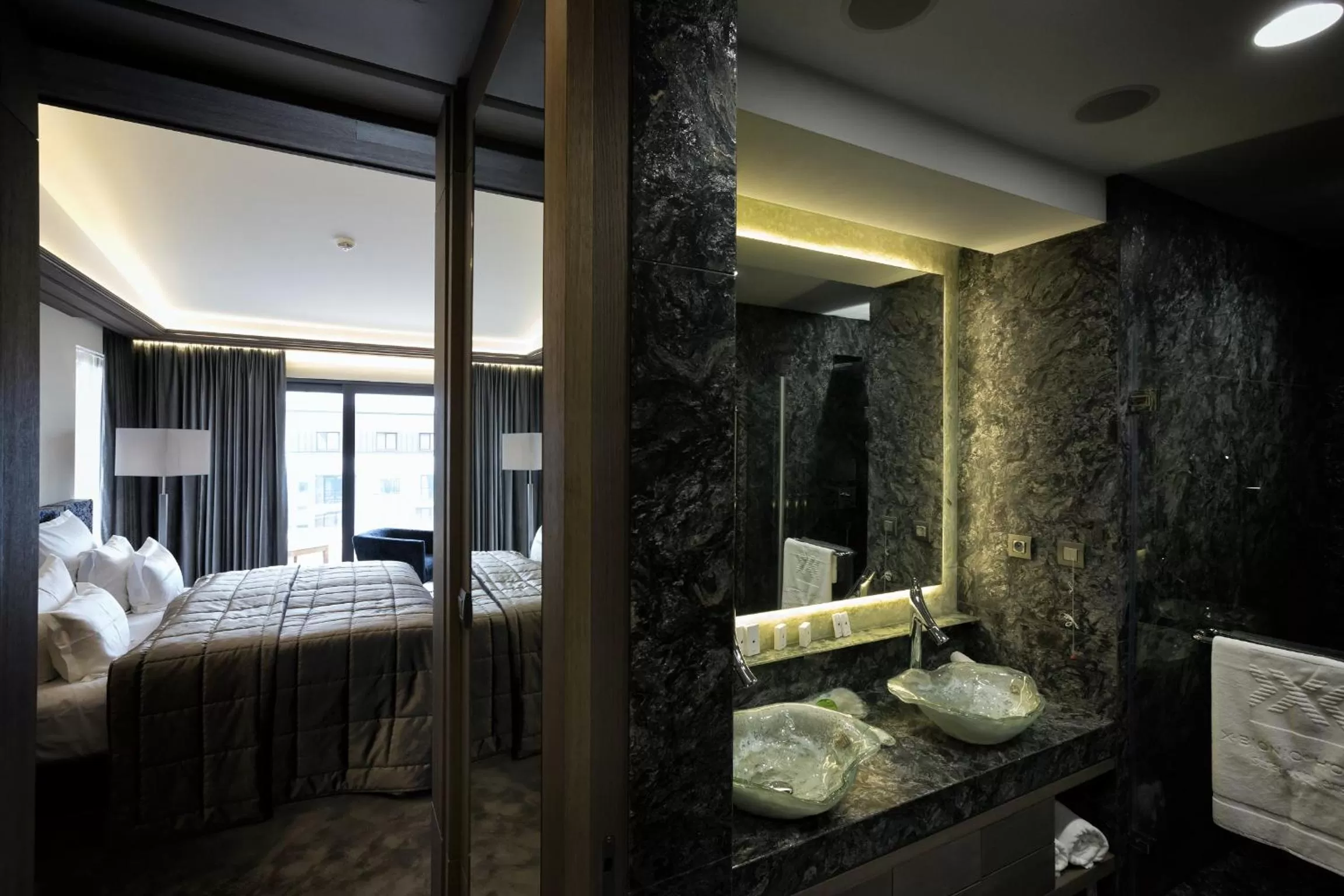 Photo of the whole room, Bed in X-BIONIC Hotel