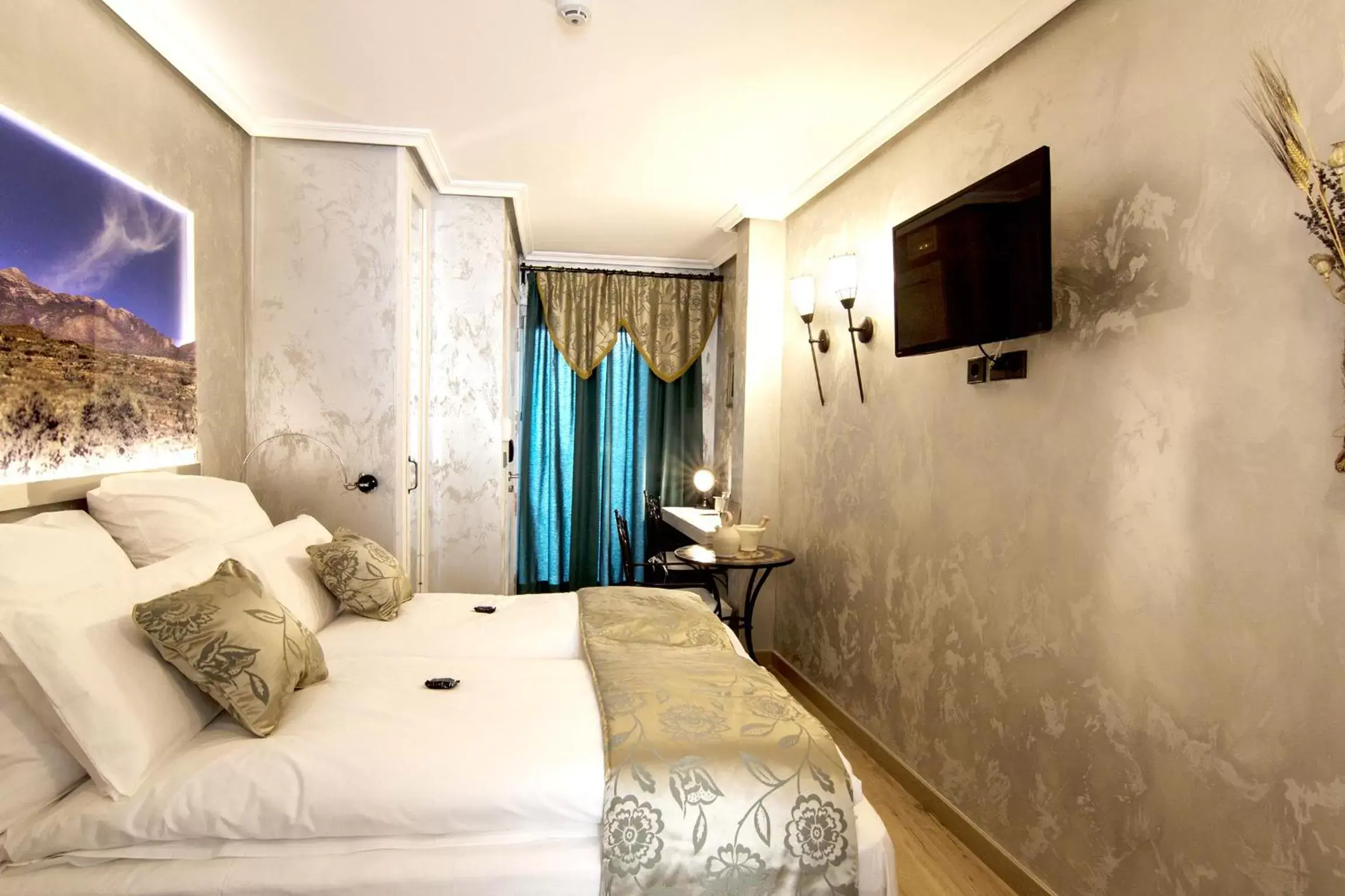 TV and multimedia, Bed in Boutique Hotel Sierra de Alicante