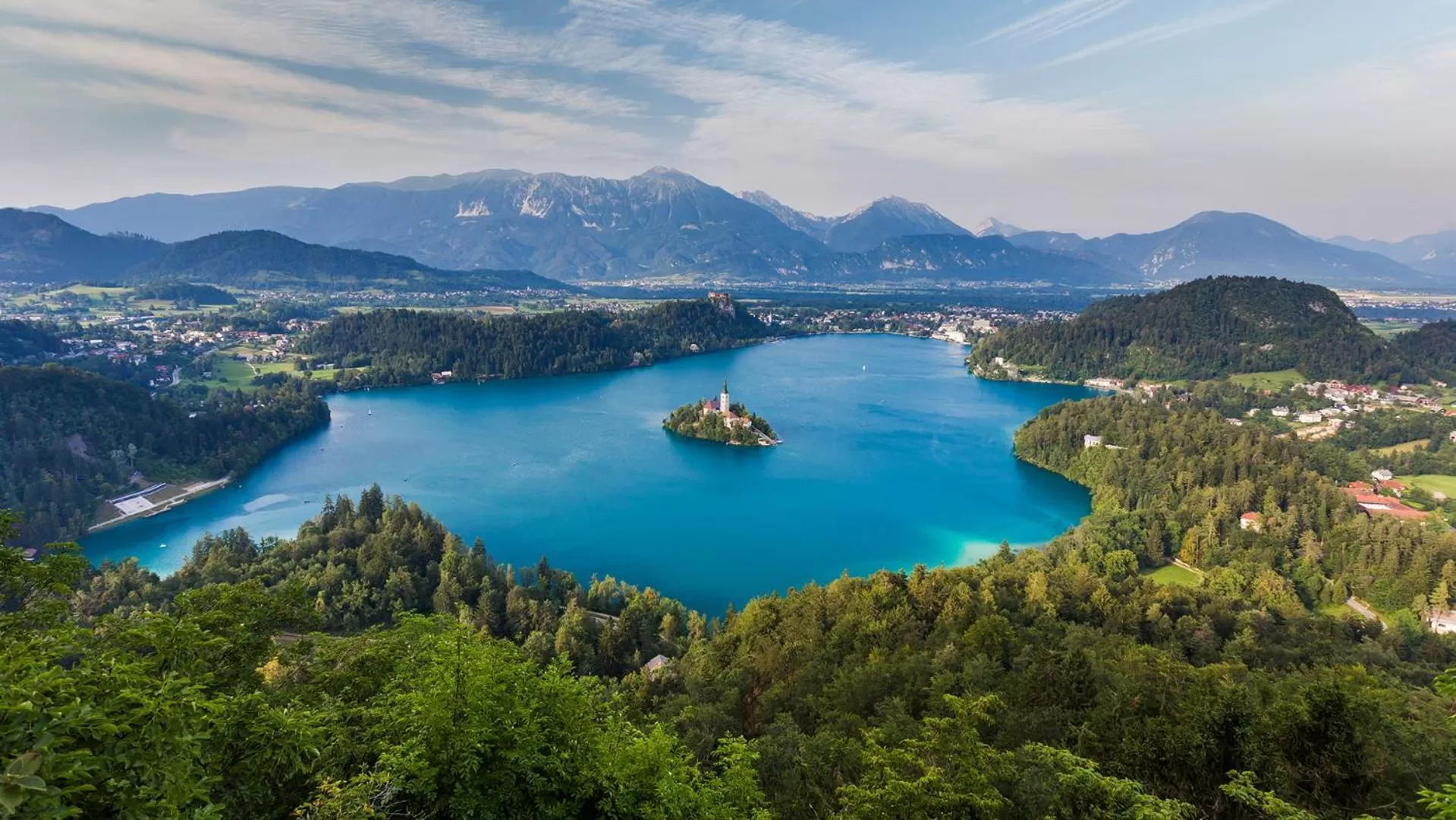 Natural landscape in Bled Rose Hotel