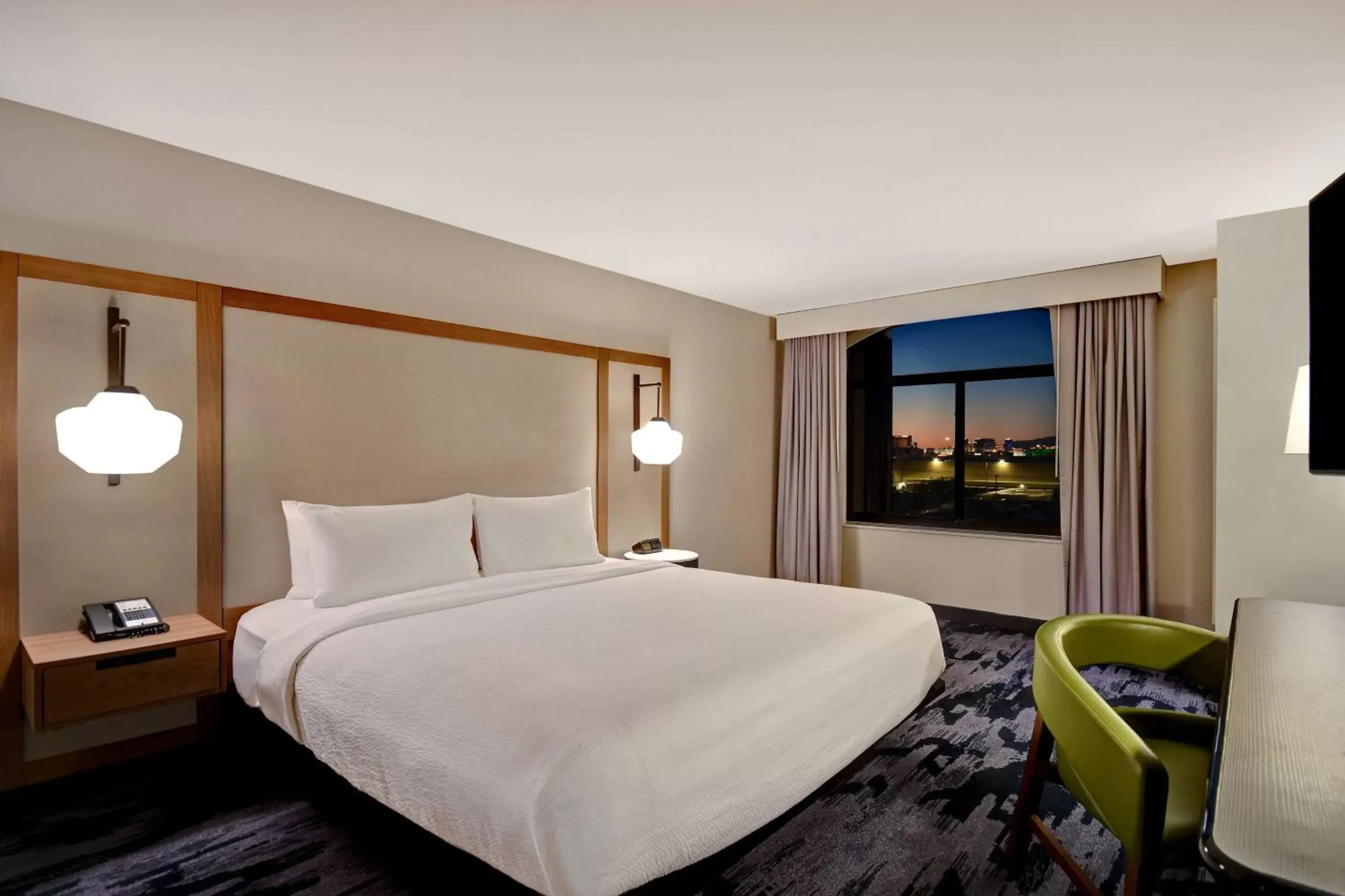 Photo of the whole room, Bed in Fairfield Inn & Suites Las Vegas Airport South