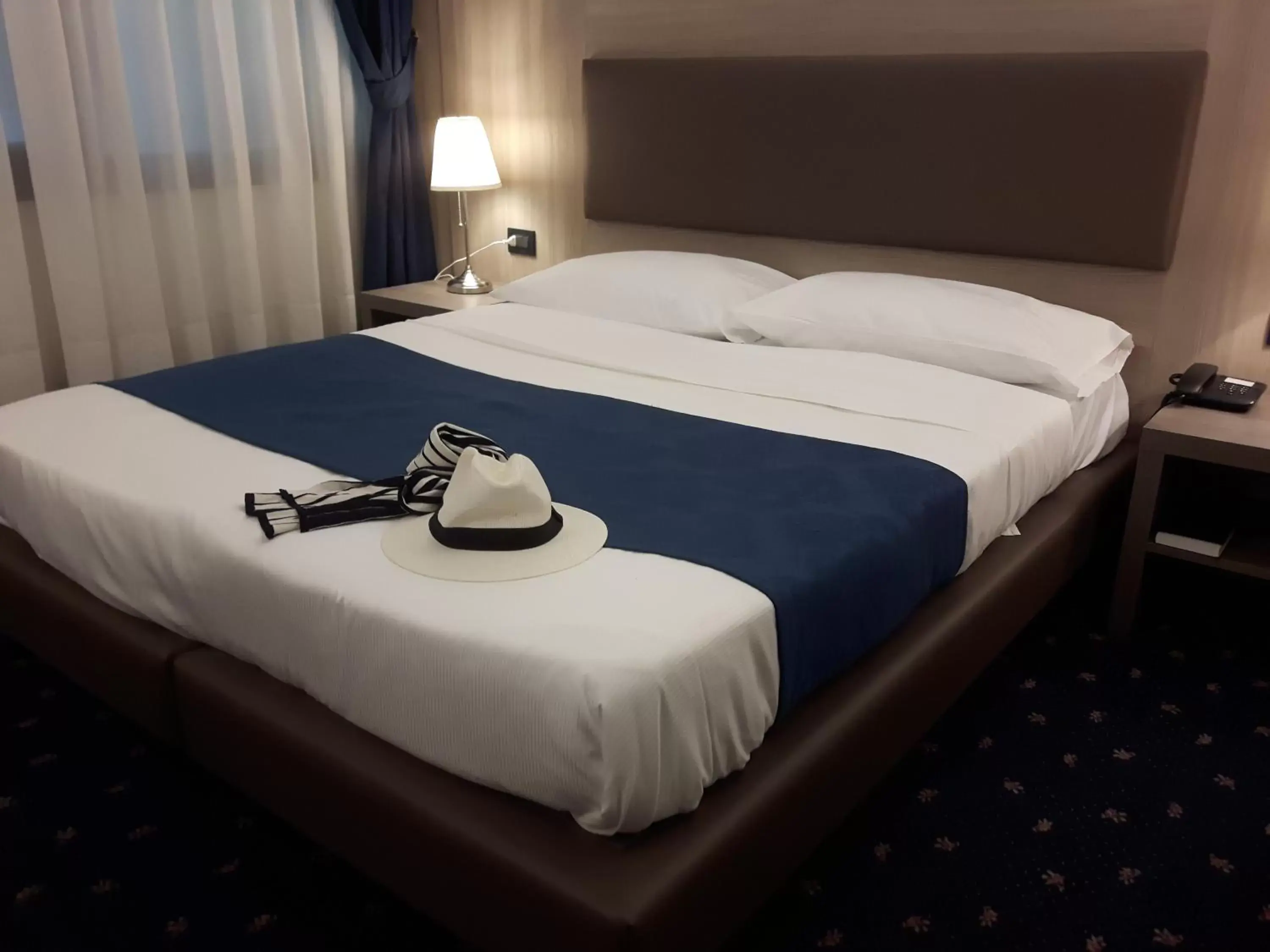 Bed in Hotel Roberta Bed in Hotel Roberta