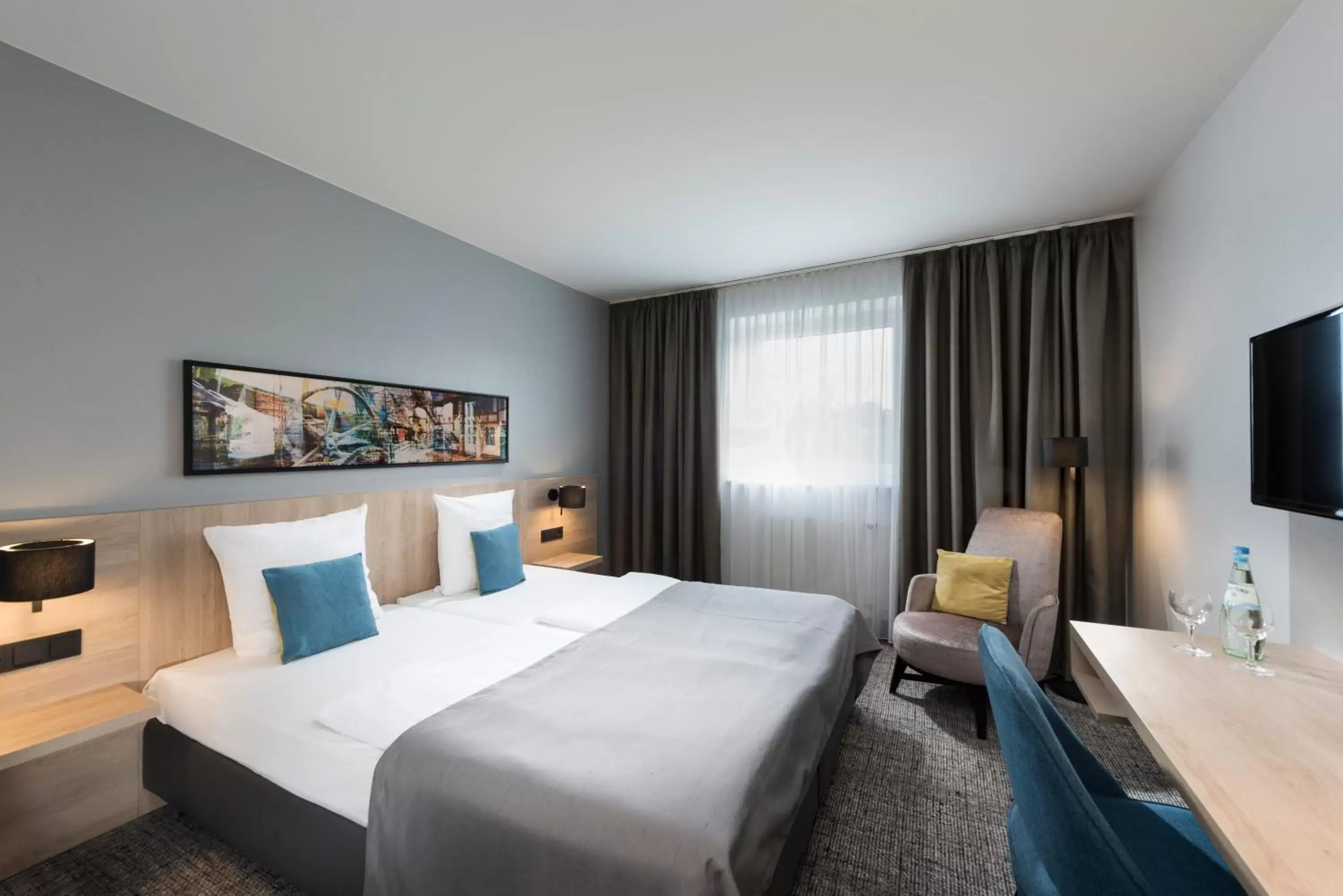 Bedroom, Bed in Ramada by Wyndham Flensburg