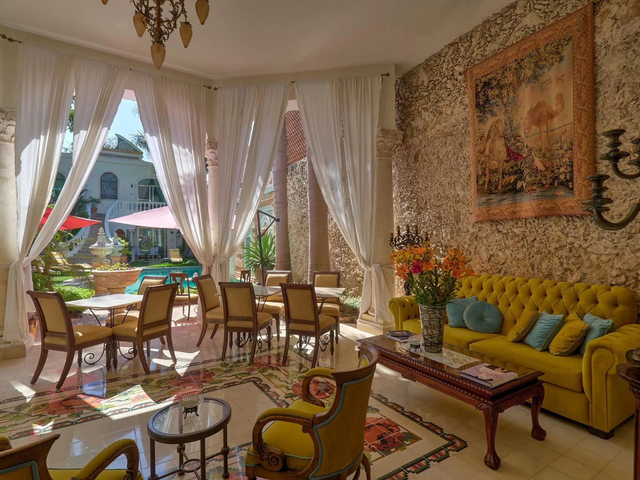 Balcony/Terrace in El Palacito Secreto Luxury Boutique Hotel & Spa