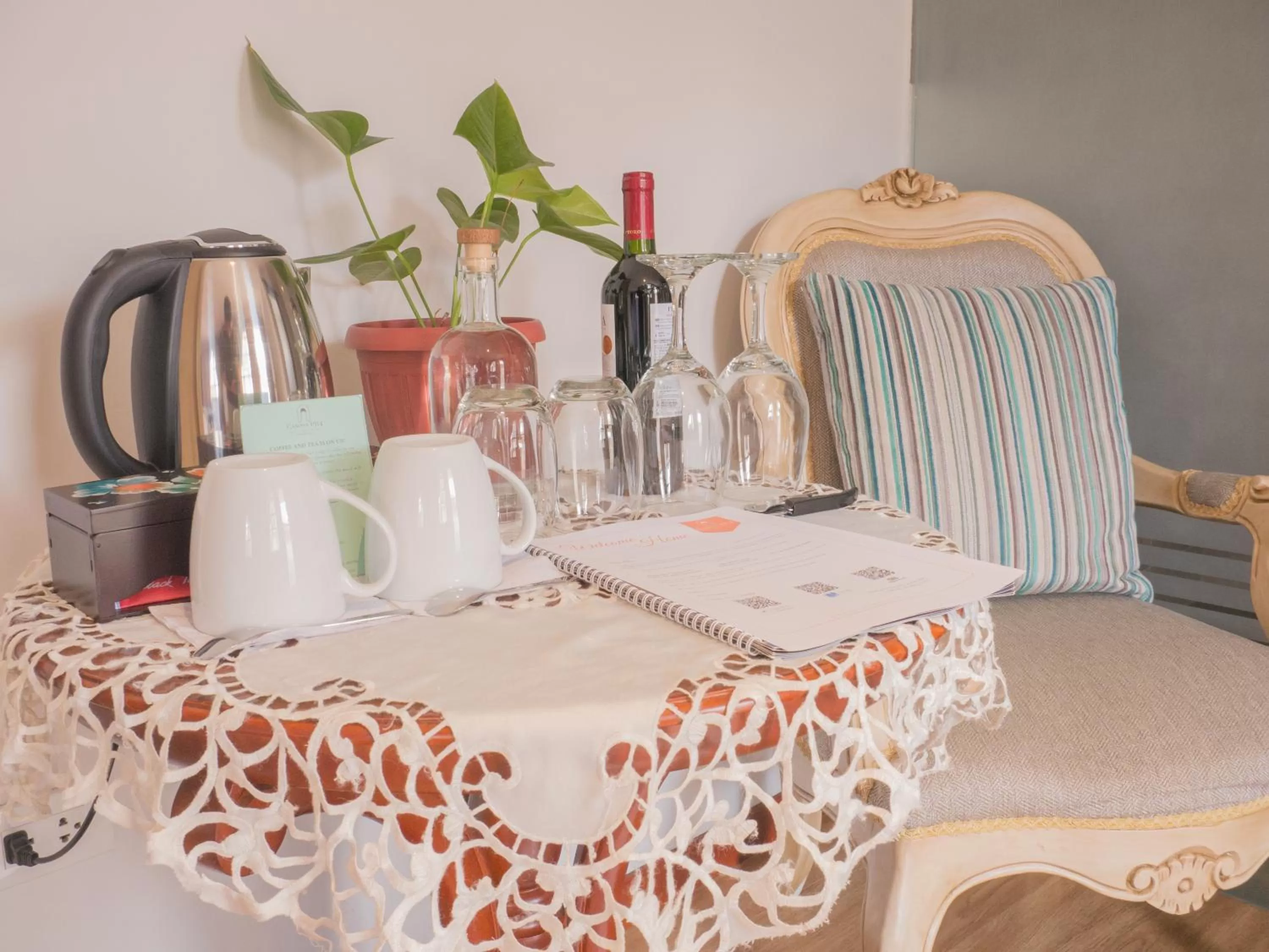 Coffee/tea facilities in Boutique Hotel in Quito Hotel Casona 1914