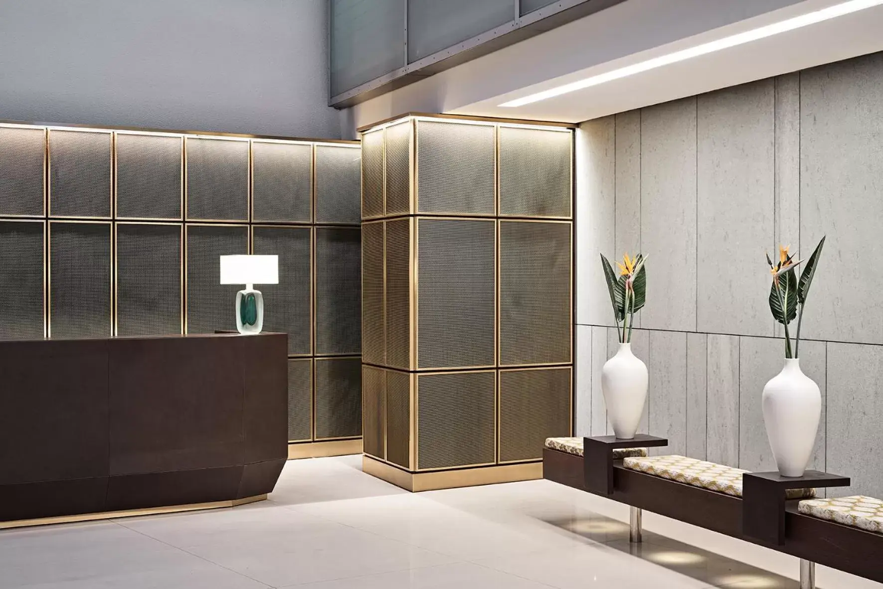 Lobby or reception, Bathroom in SIDE Design Hotel Hamburg