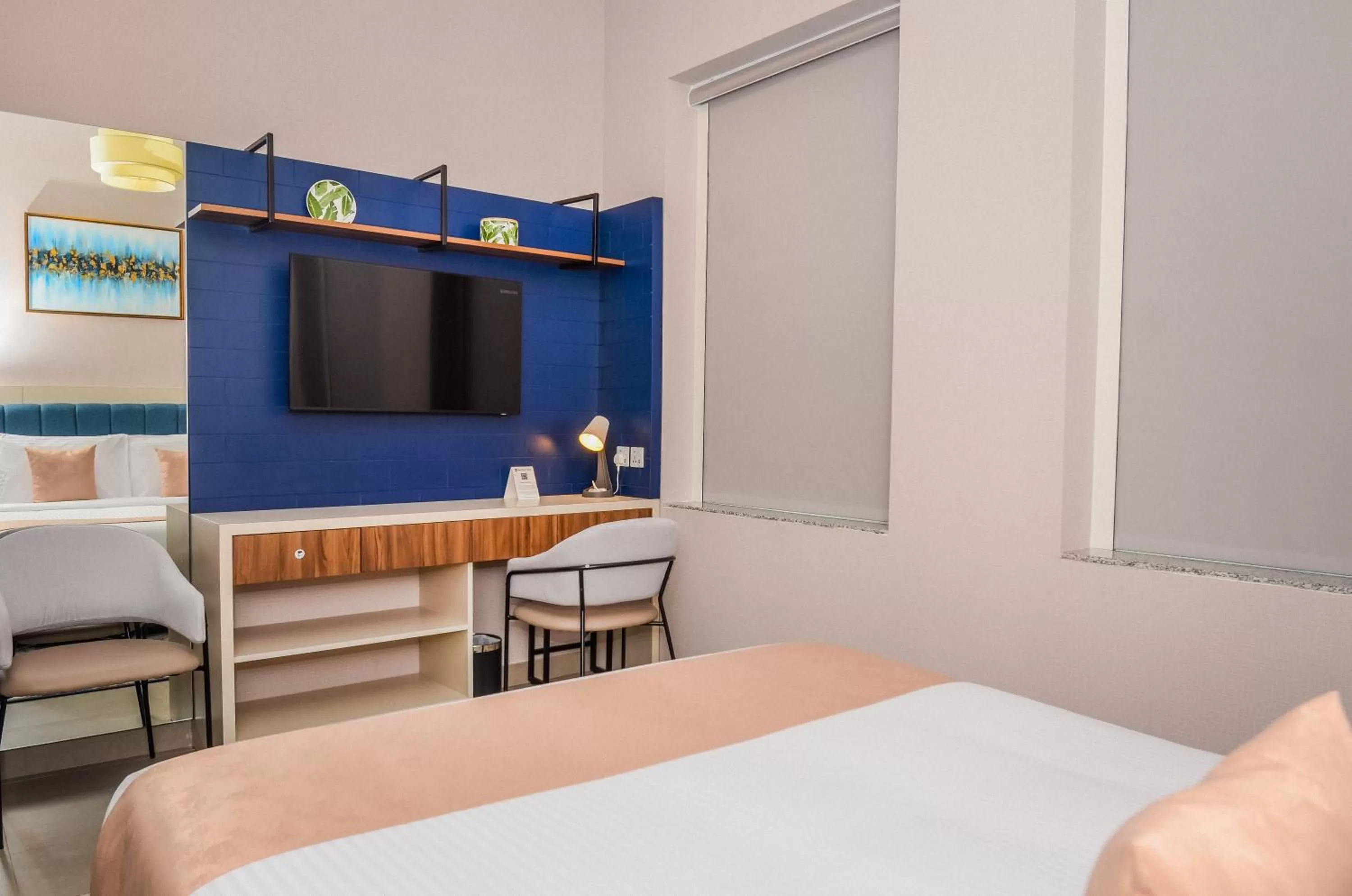 TV and multimedia, Bed in VOGO Grand Hotel Formerly Best Western Plus Hotel Dubai Academic City