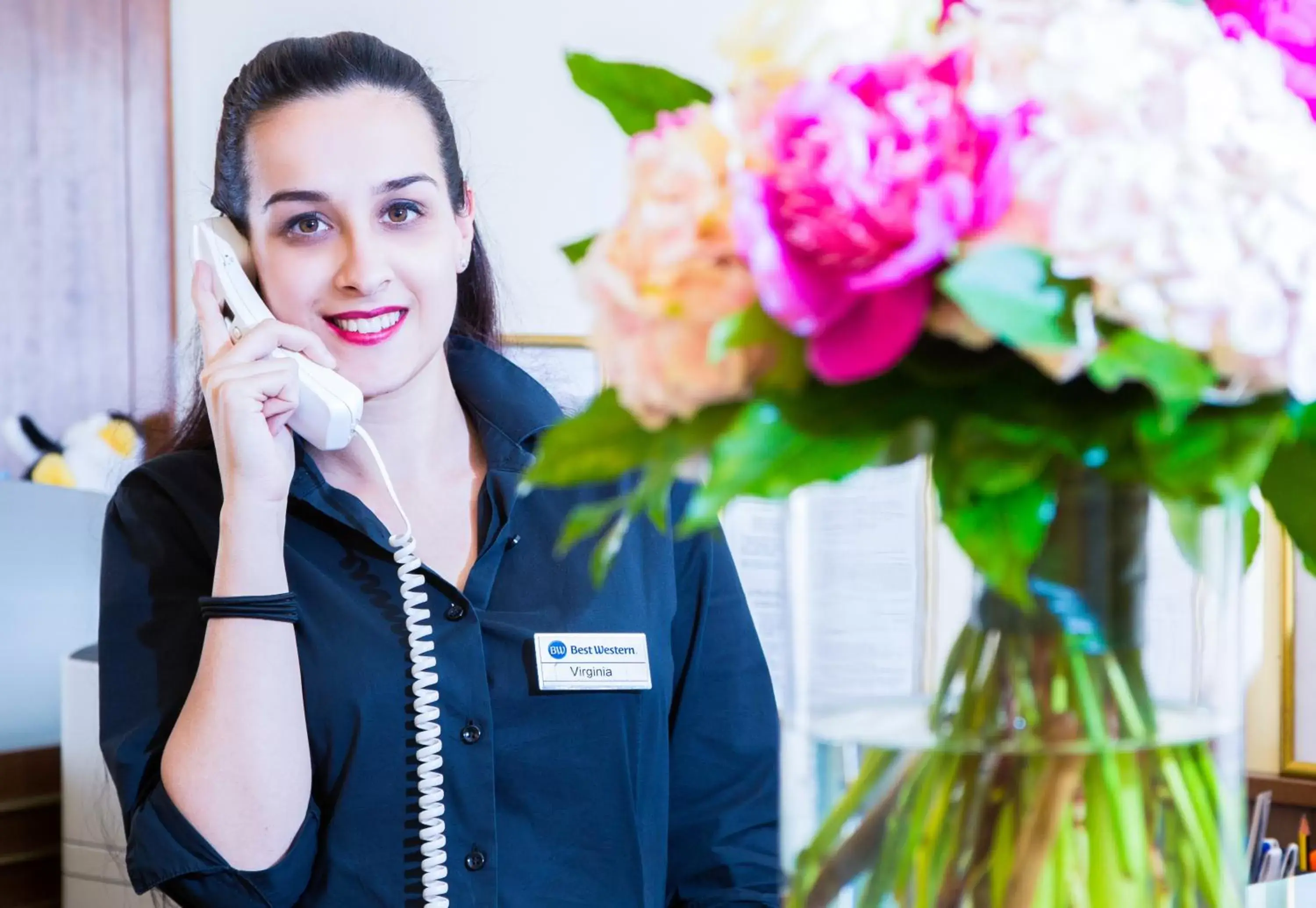 Staff in Best Western Hotel Metropoli