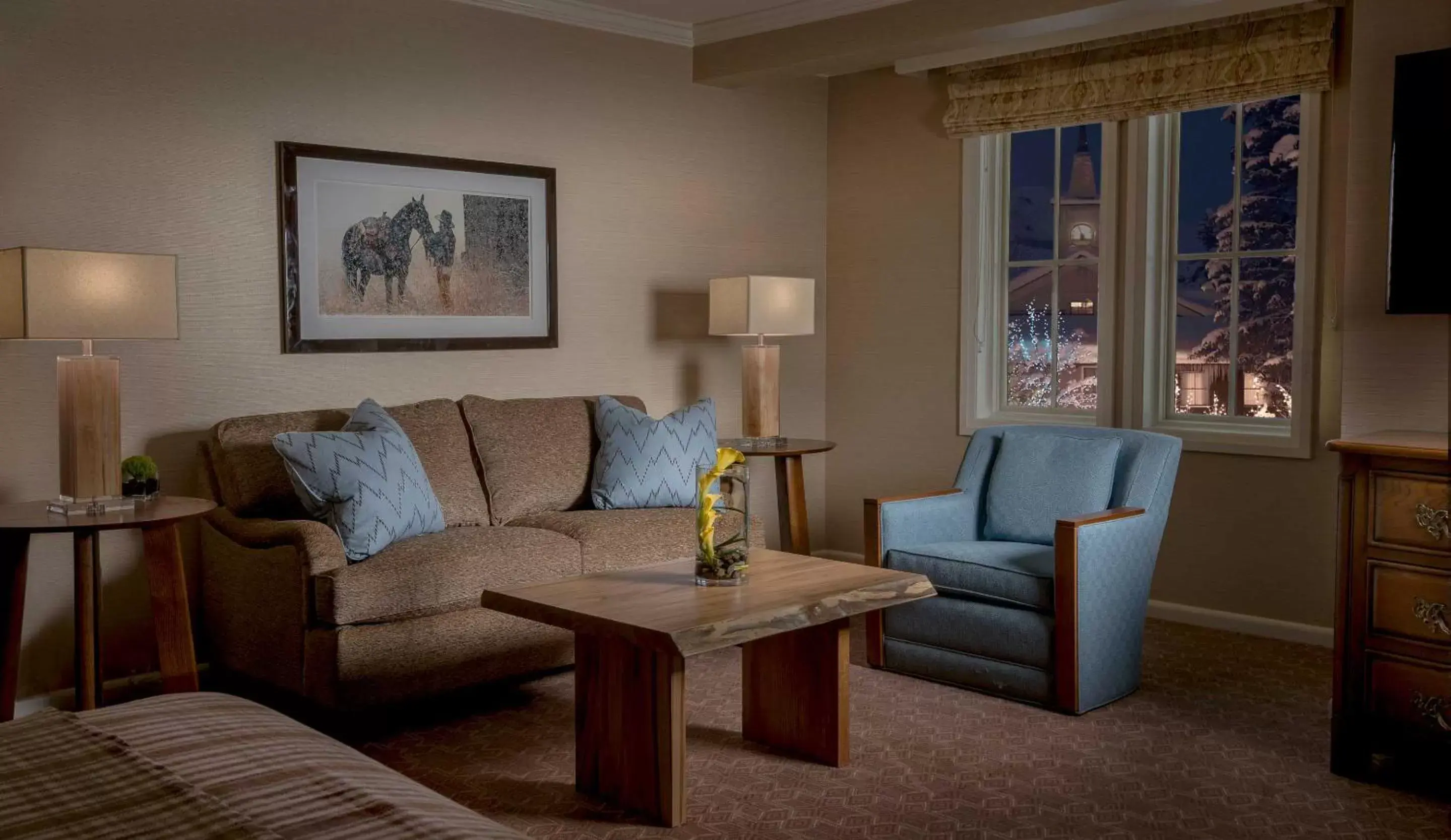 Seating Area in Sun Valley Resort