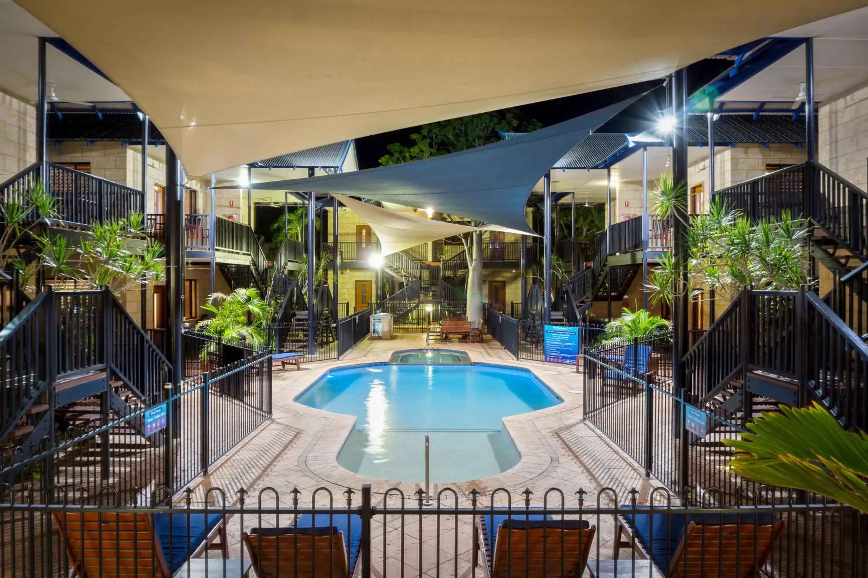 Pool View in Blue Seas Resort