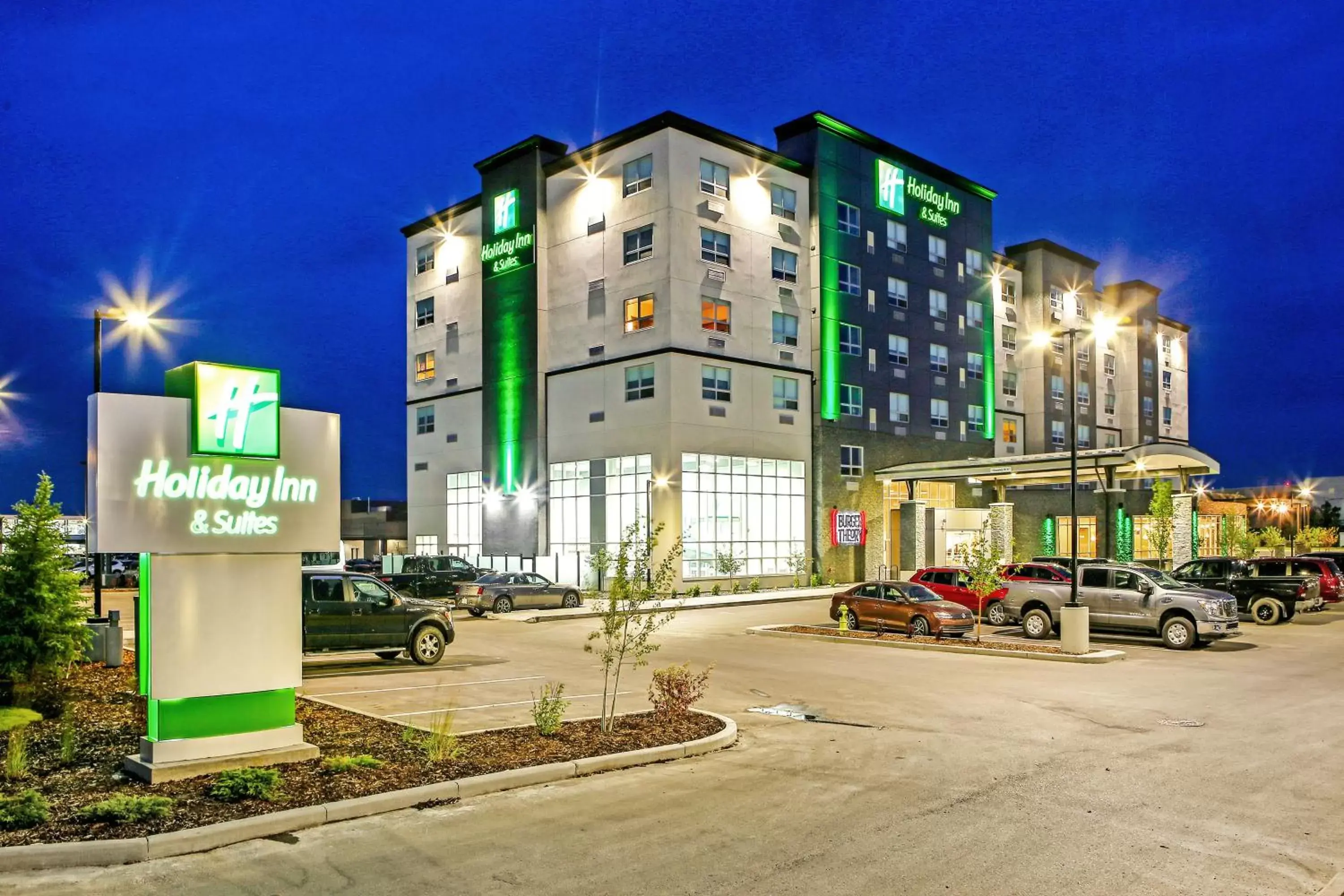 Property building in Holiday Inn Hotel & Suites - Calgary Airport North, an IHG Hotel
