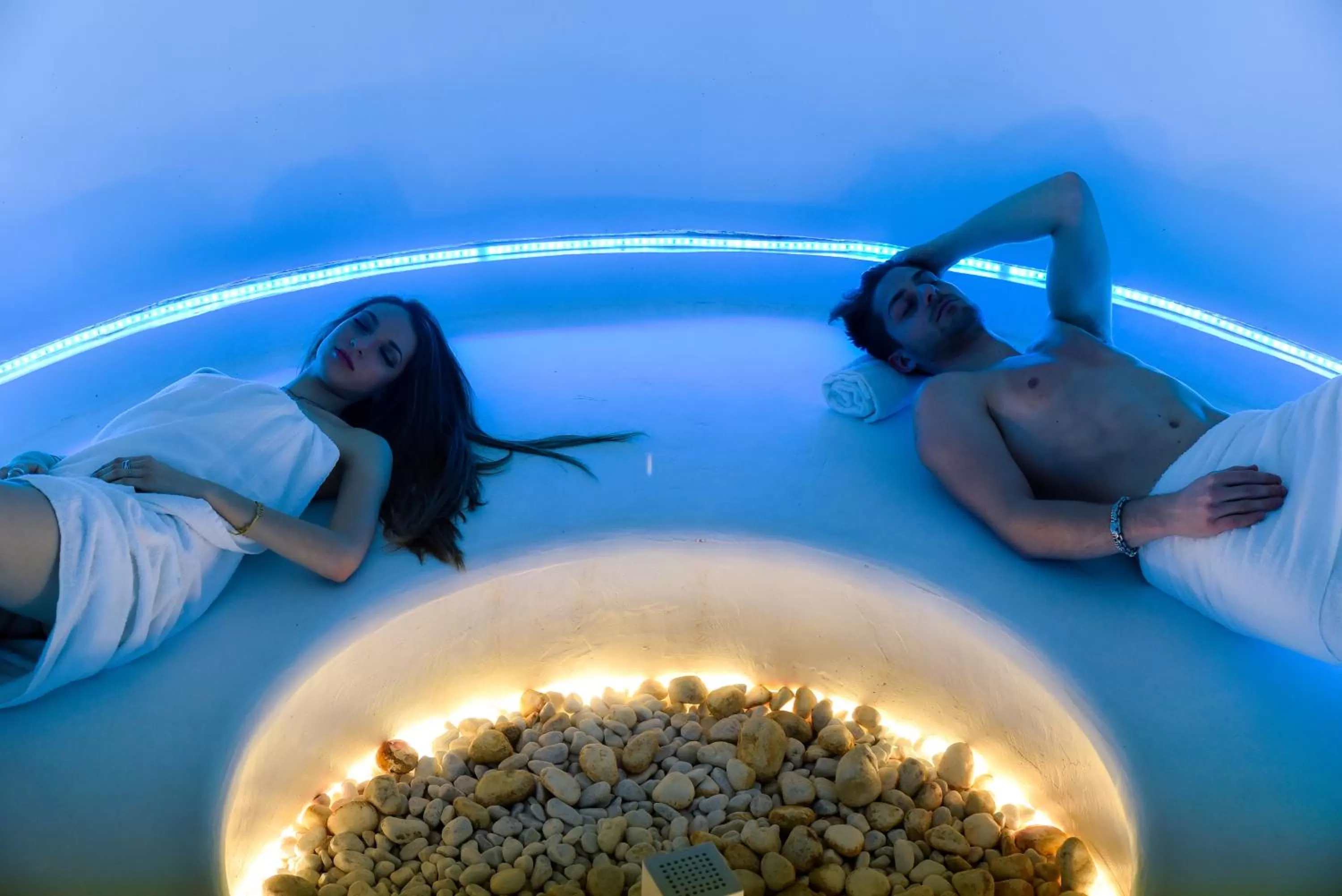 Steam room in Le Camp Suite & Spa