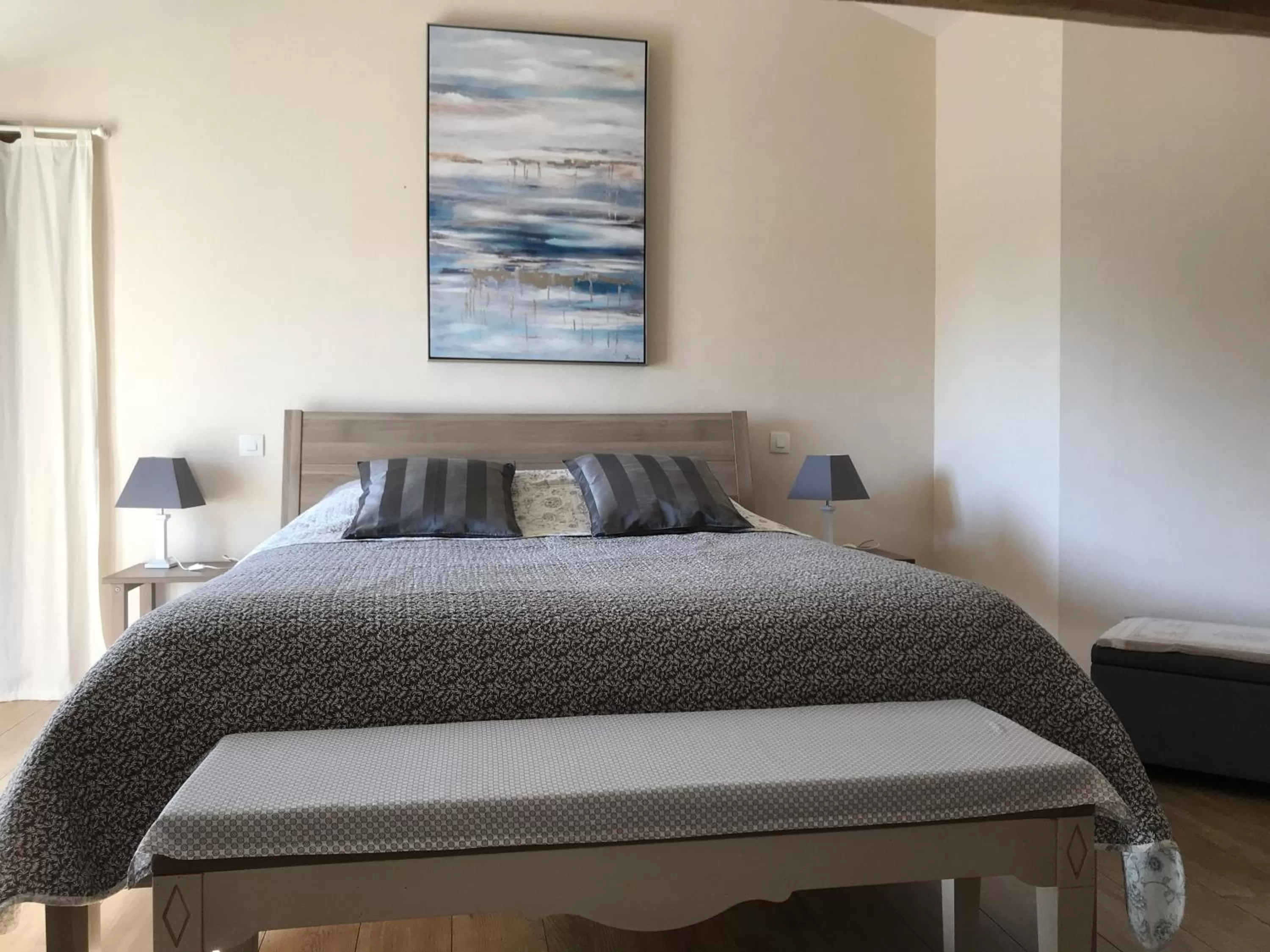 Bedroom, Bed in La Boisnière